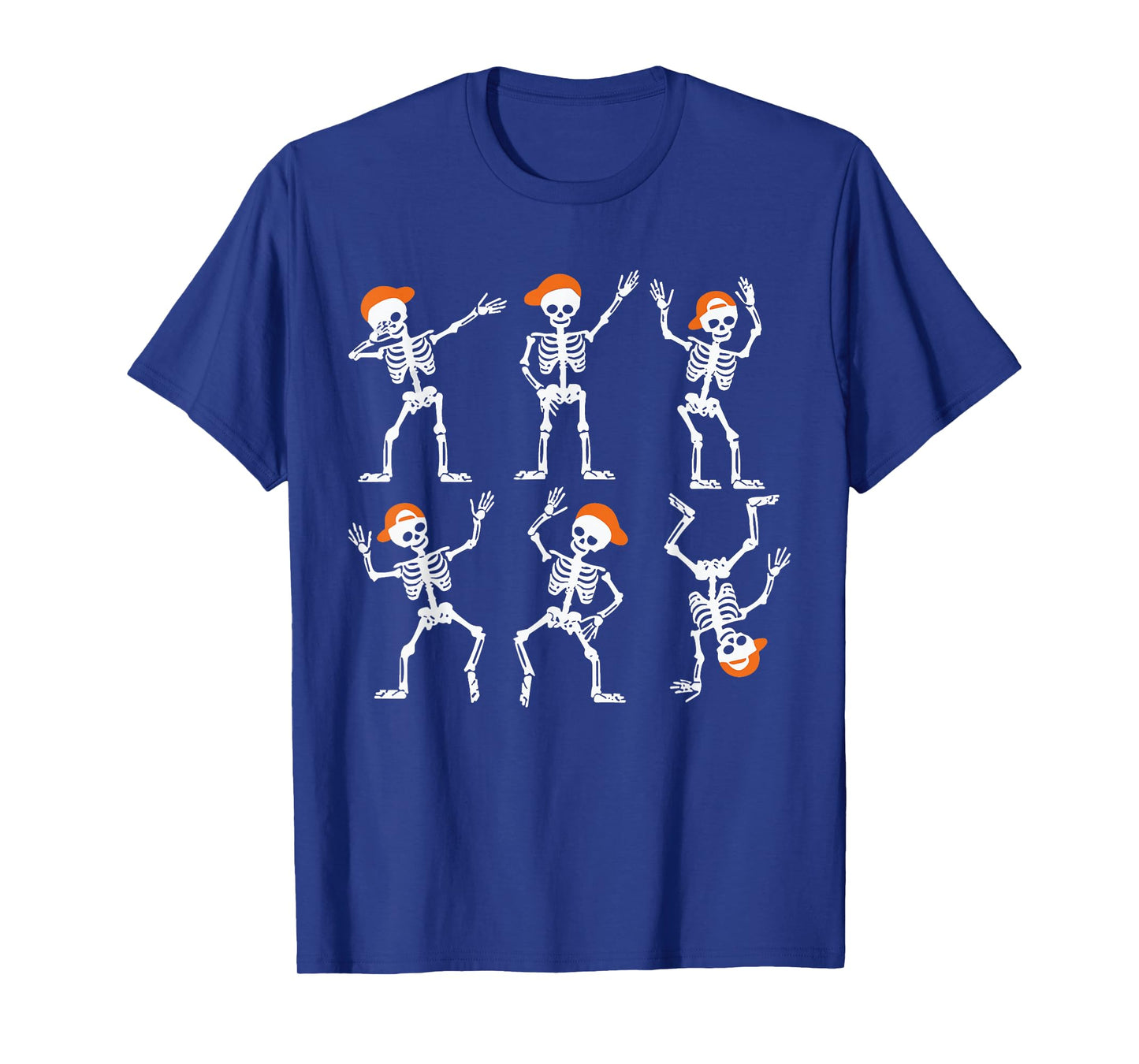 Kids Dancing Skeleton Halloween Costume Boys Halloween T-Shirt