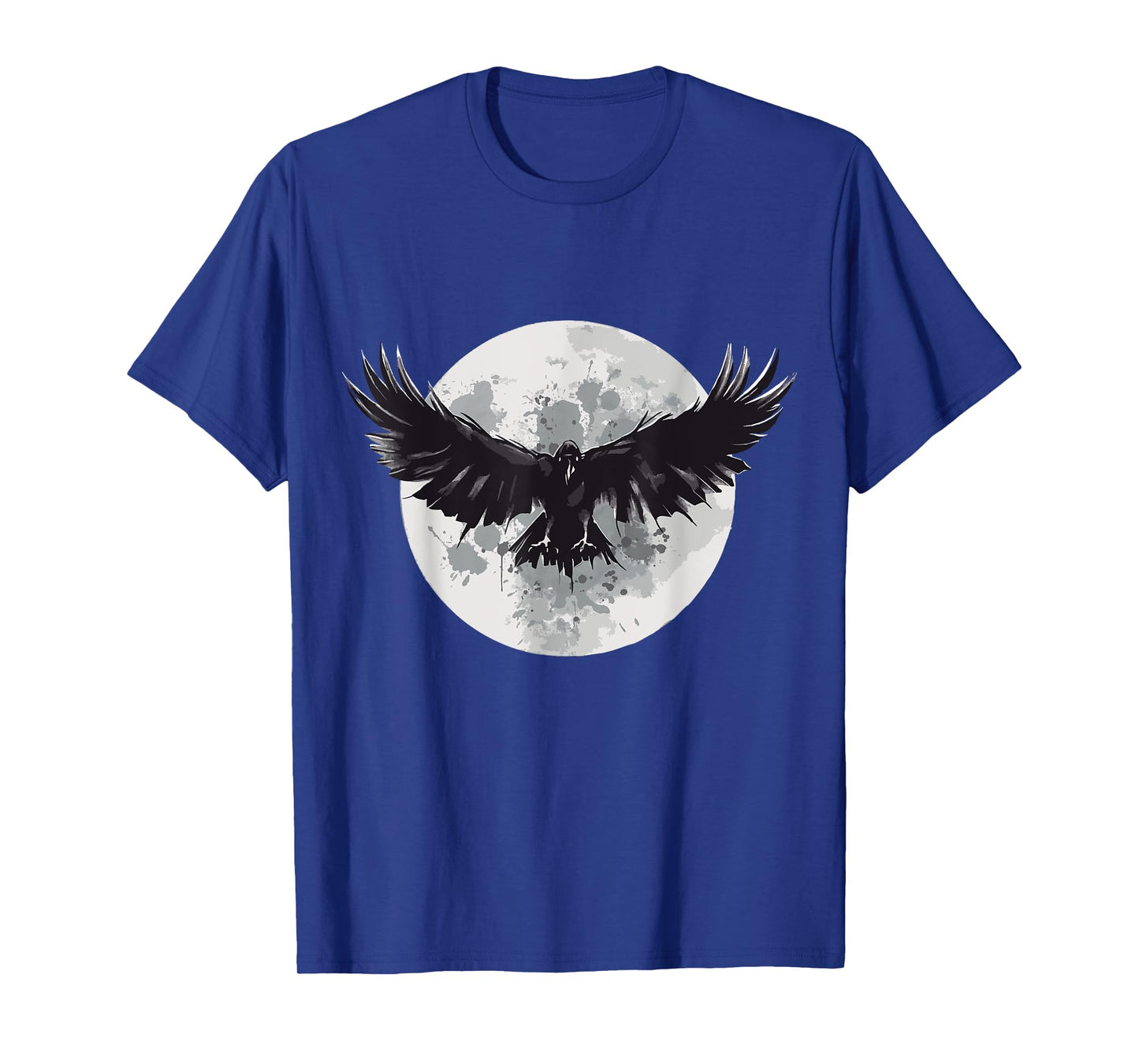 Raven animal print animal lovers crow design animals moon T-Shirt