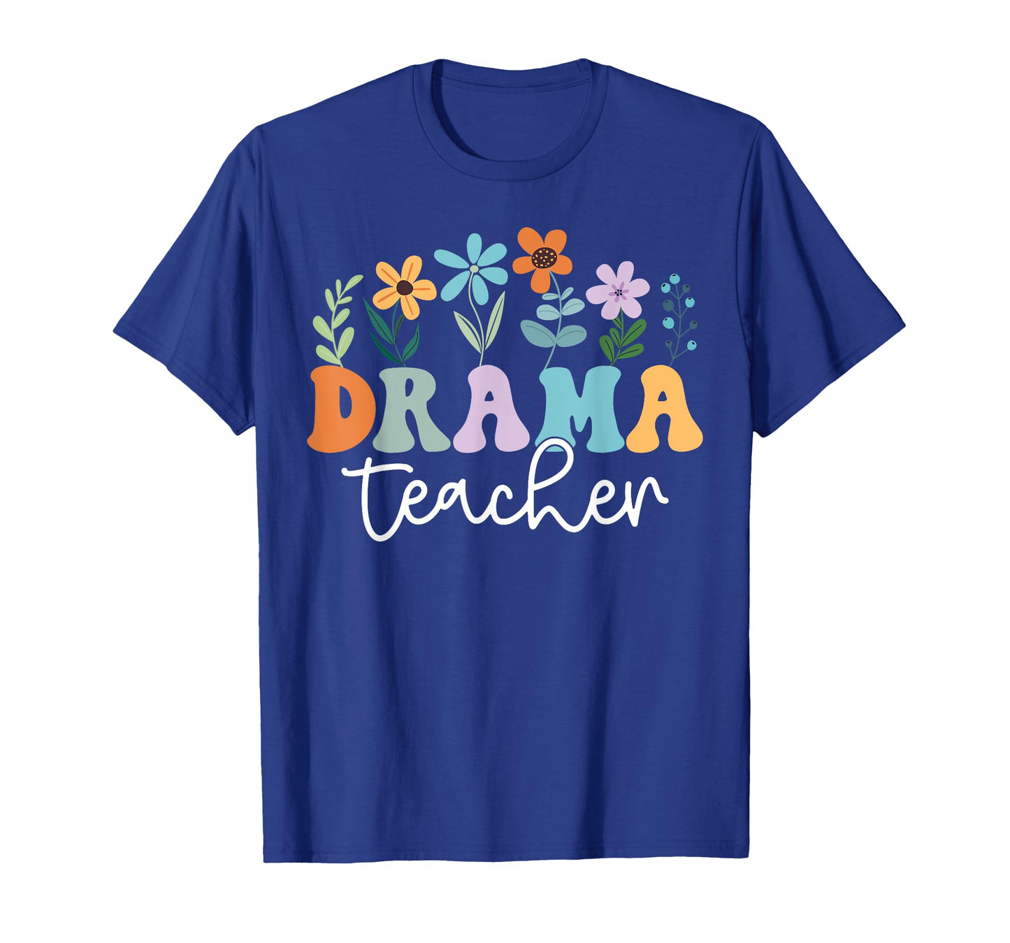 Groovy Drama Teacher, Theatre Teacher, Acting Teacher Men Women T-Shirt