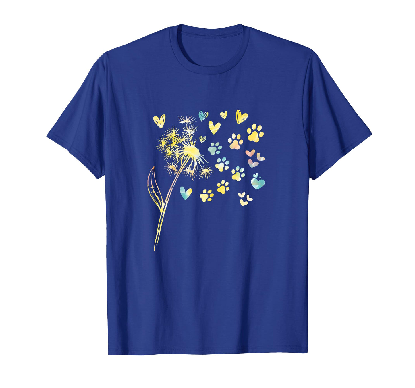 Dandelion Paw Print T-Shirt