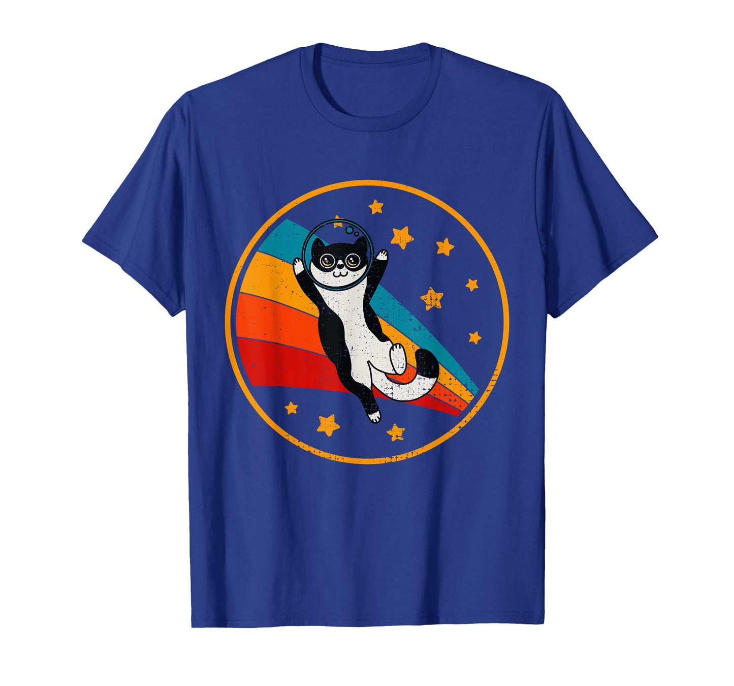 Cute Tuxedo Cat Two Tone Black & White T-Shirt for Men Women Girls Kids
