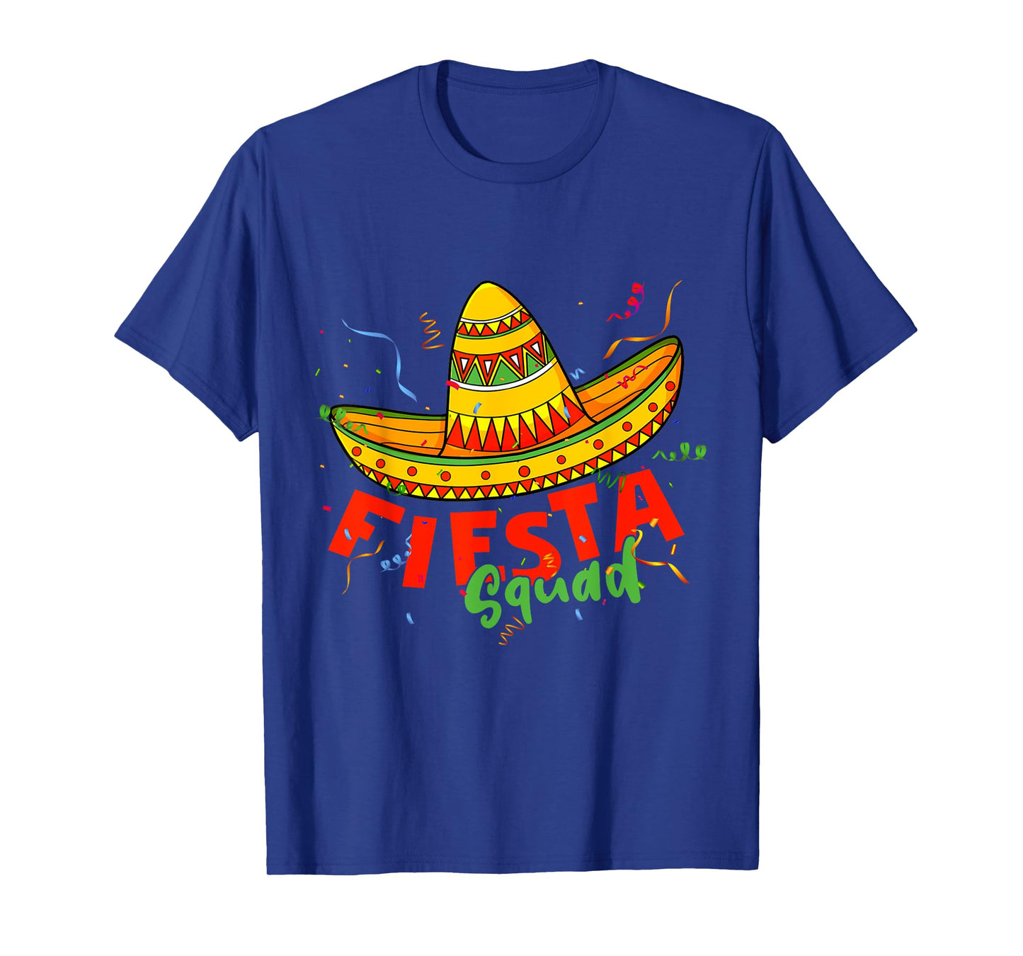 Cinco de Mayo Fiesta Squad Family Matching Group Adults Kids T-Shirt
