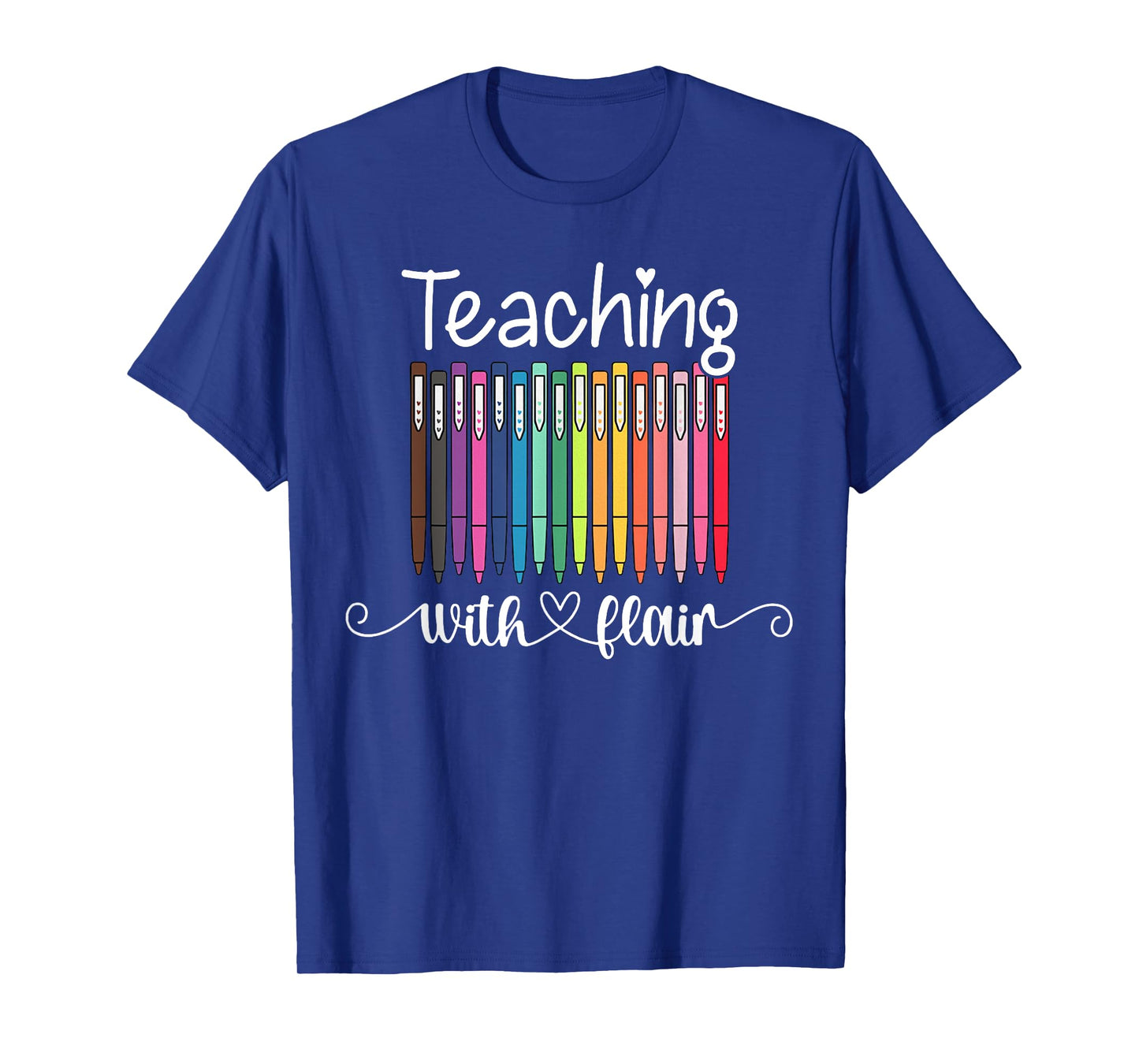 Teaching With Flair Kindergarten Teacher Back To School T-Shirt for Men Women