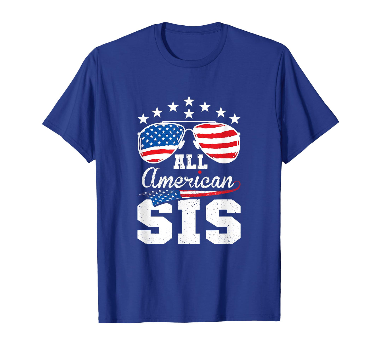 All American Sis 4th of July Matching Family T-Shirt
