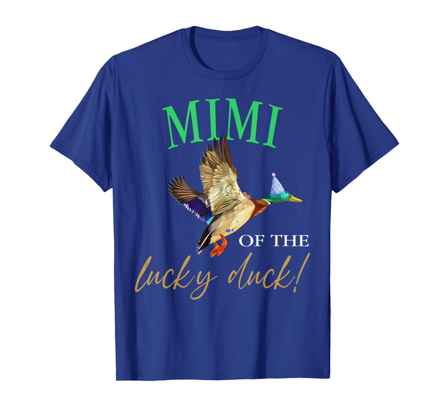 Mimi Of The Birthday Boy One Lucky Duck 1st Birthday party T-Shirt