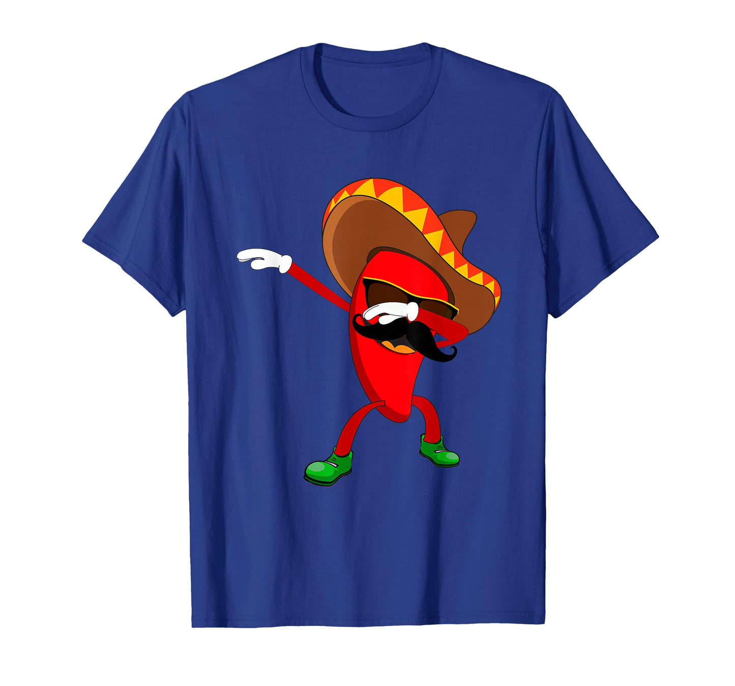 Funny Dabbing Chili Mexican Pepper Dab T-Shirt T-Shirt