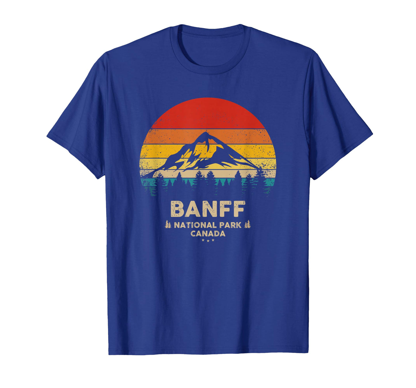 Banff - Canadian National Park Retro Souvenir T-Shirt