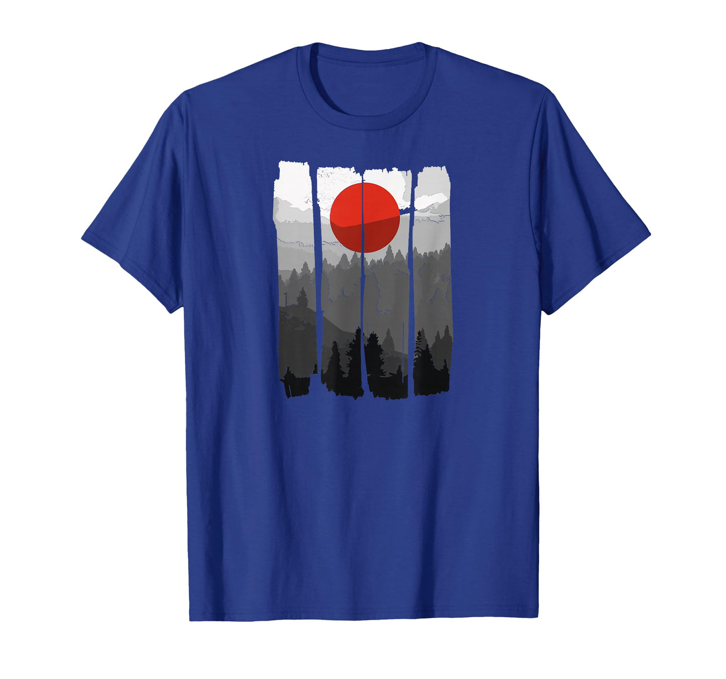 Japanese Sunrise Art Nature Japan Holiday T-Shirt