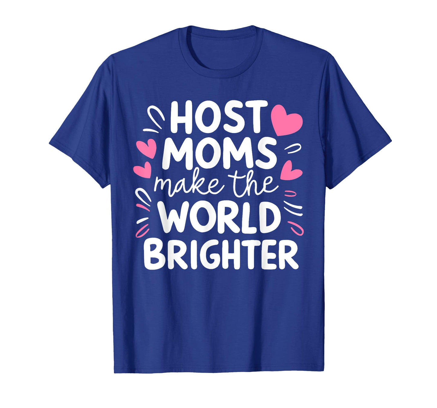 Host Mom Exchange Student Host Family Host Parent T-Shirt, Small, Black
