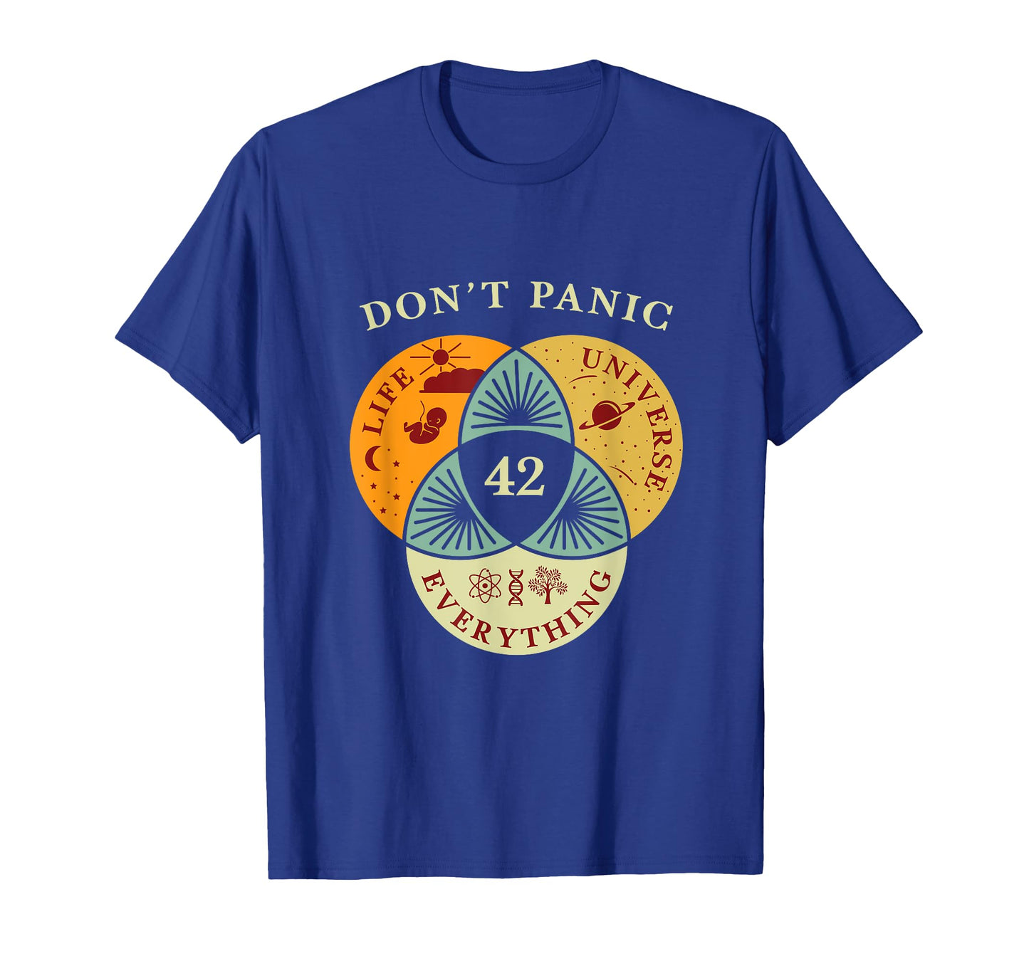 Life Universe Everything 42 Science Fiction Space Lovers T-Shirt
