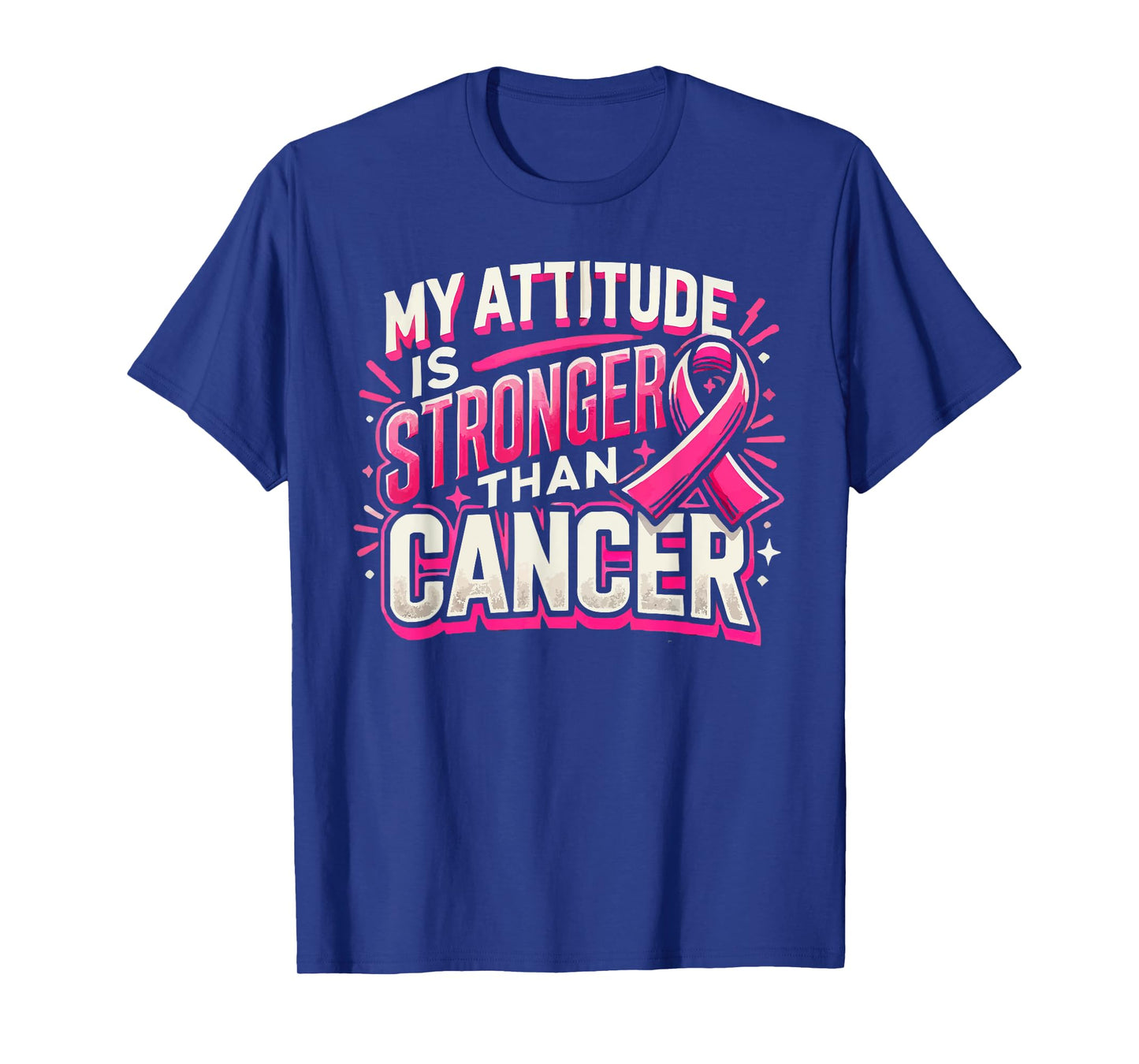 Funny Breast Cancer Awareness Cancer Warrior Pink Ribbon T-Shirt