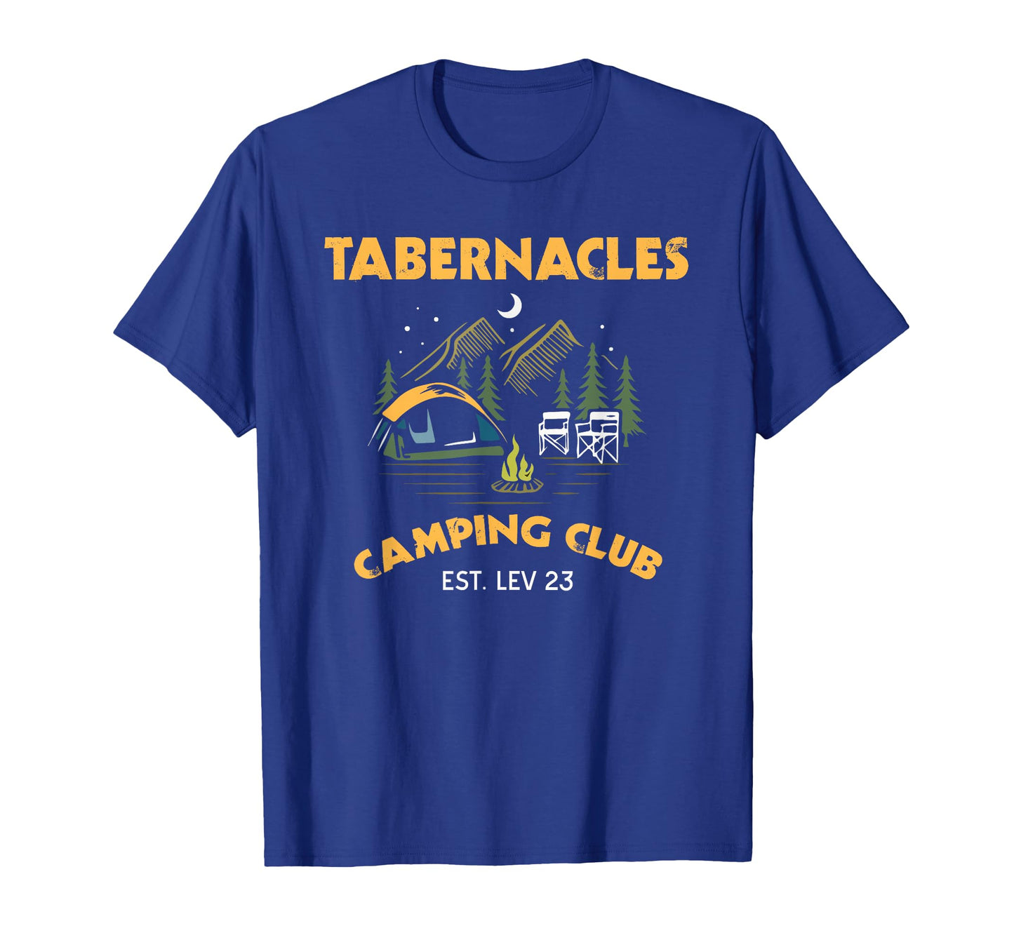Tabernacles Camping Club Bible Study Sukkot T-Shirt