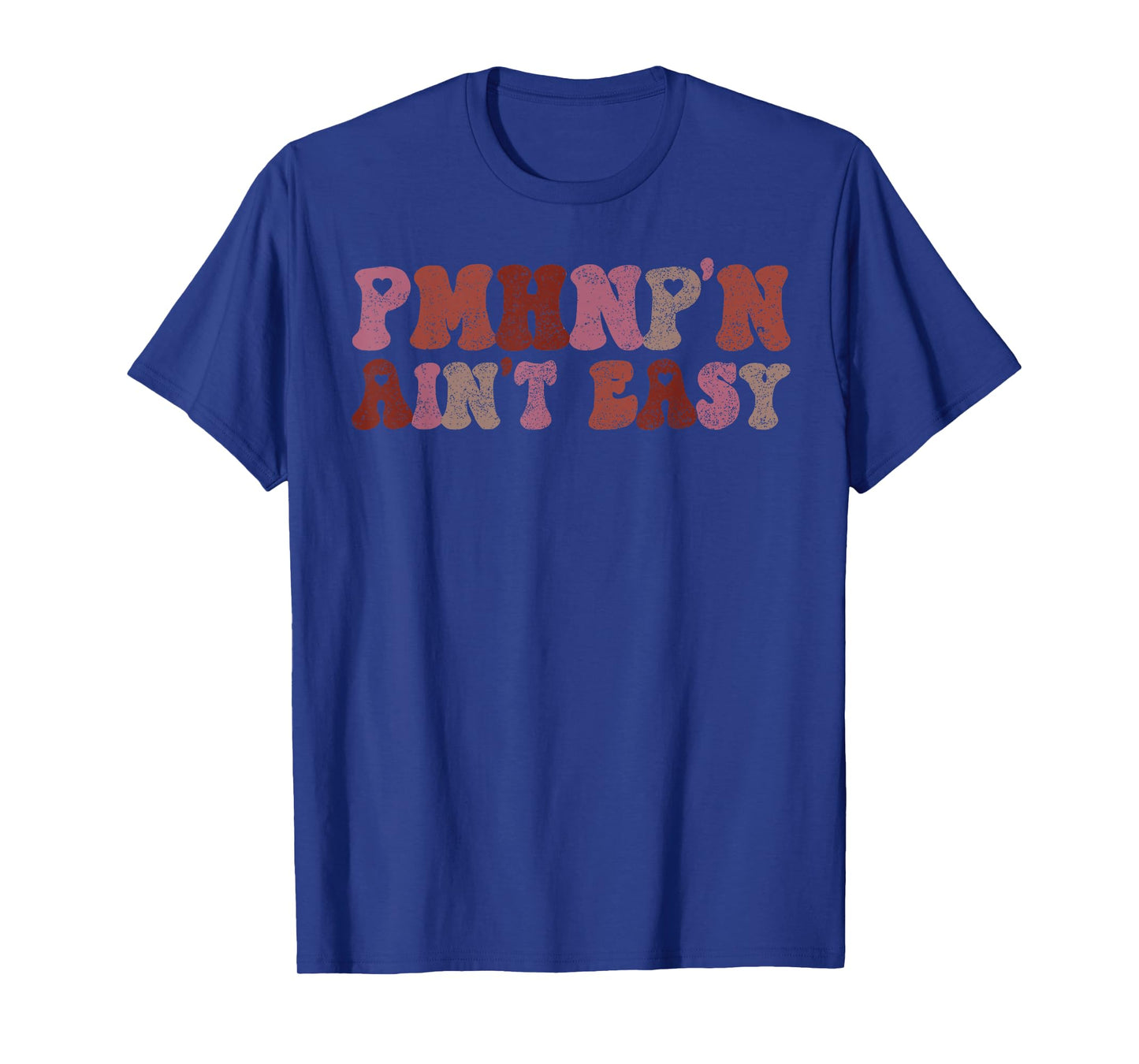 03 PMHNP Nurse Gift Psychiatric Mental Health Nurse T-Shirt - Women's Unisex Adults Black Small Modern Classic Polyester 100% Short Sleeve Collarless Pull On Barrel Cuff Non-Stretchable T-Shirt