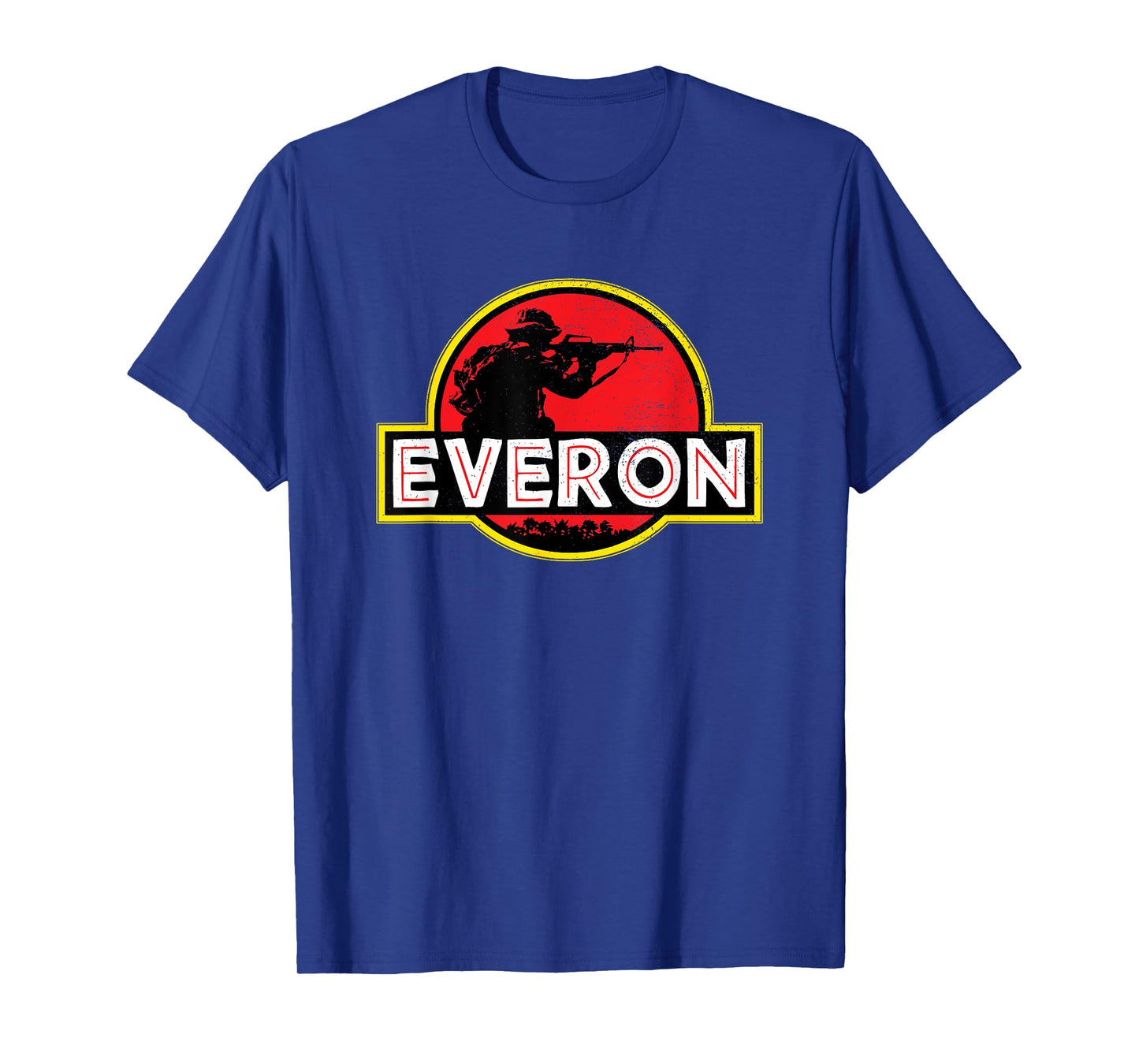 Everon Soldier Arma Gamer Military Army Camping Nature Funny T-Shirt