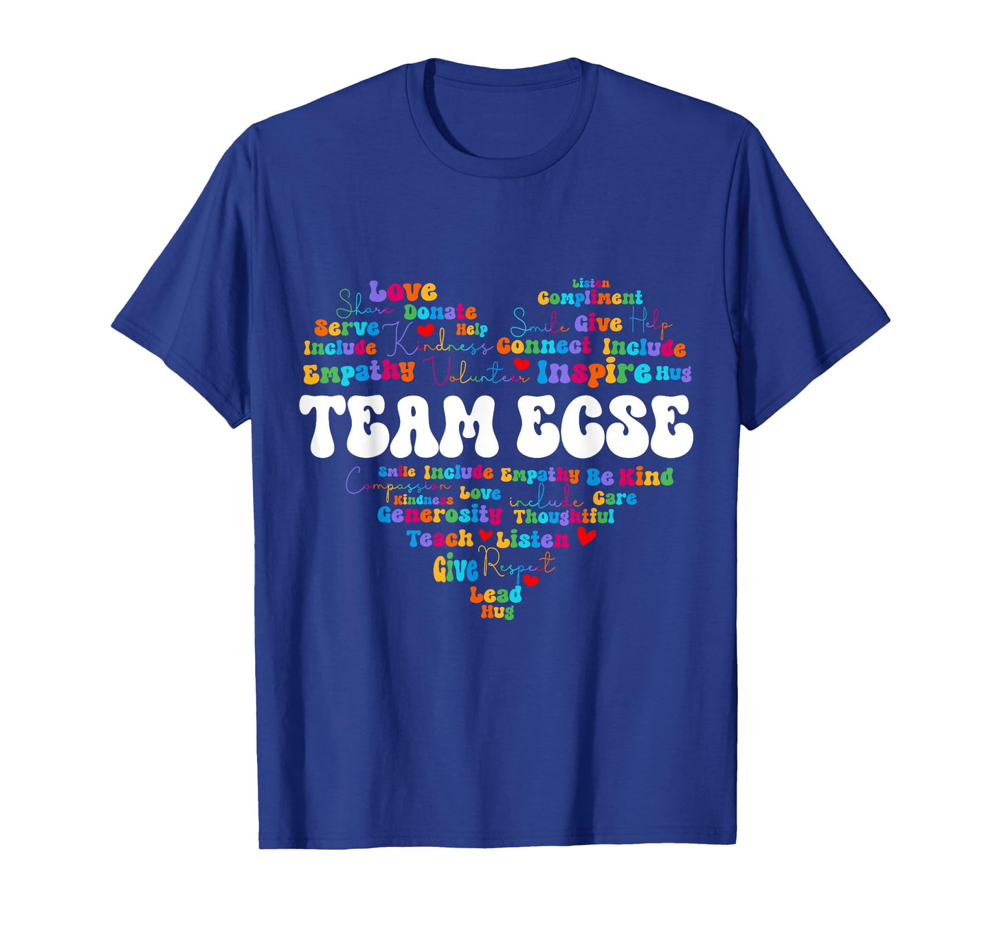 Cute Team ECSE Appreciation Week back to school Teacher T-Shirt