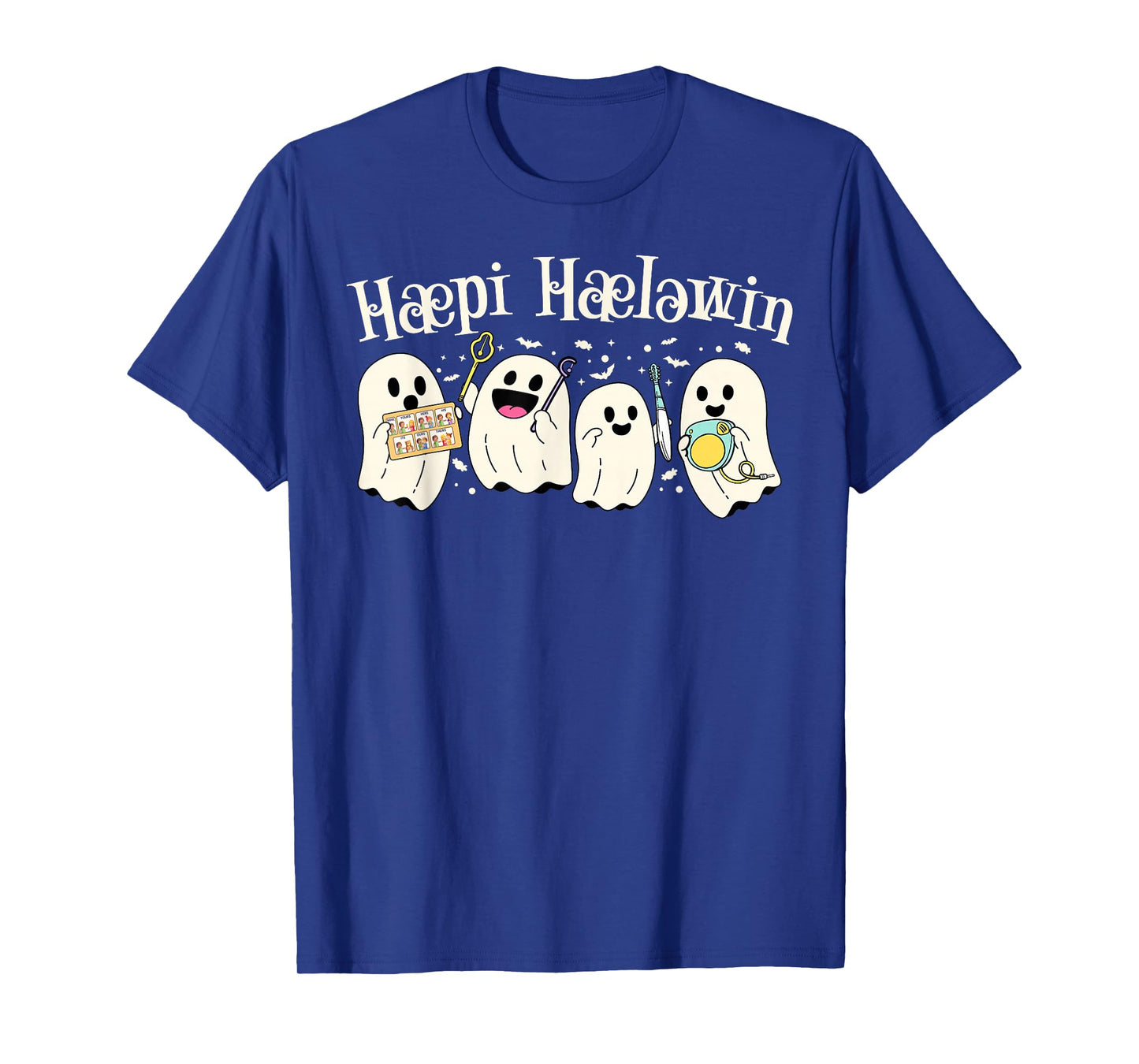 Speech Therapist Spooky Halloween Ghost SLP Trick or Speech T-Shirt