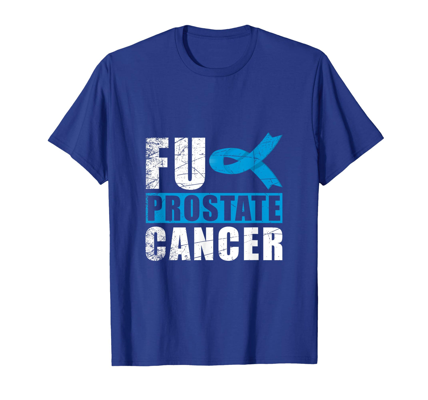 Light Blue Ribbon Gift Prostate Cancer Awareness T-Shirt