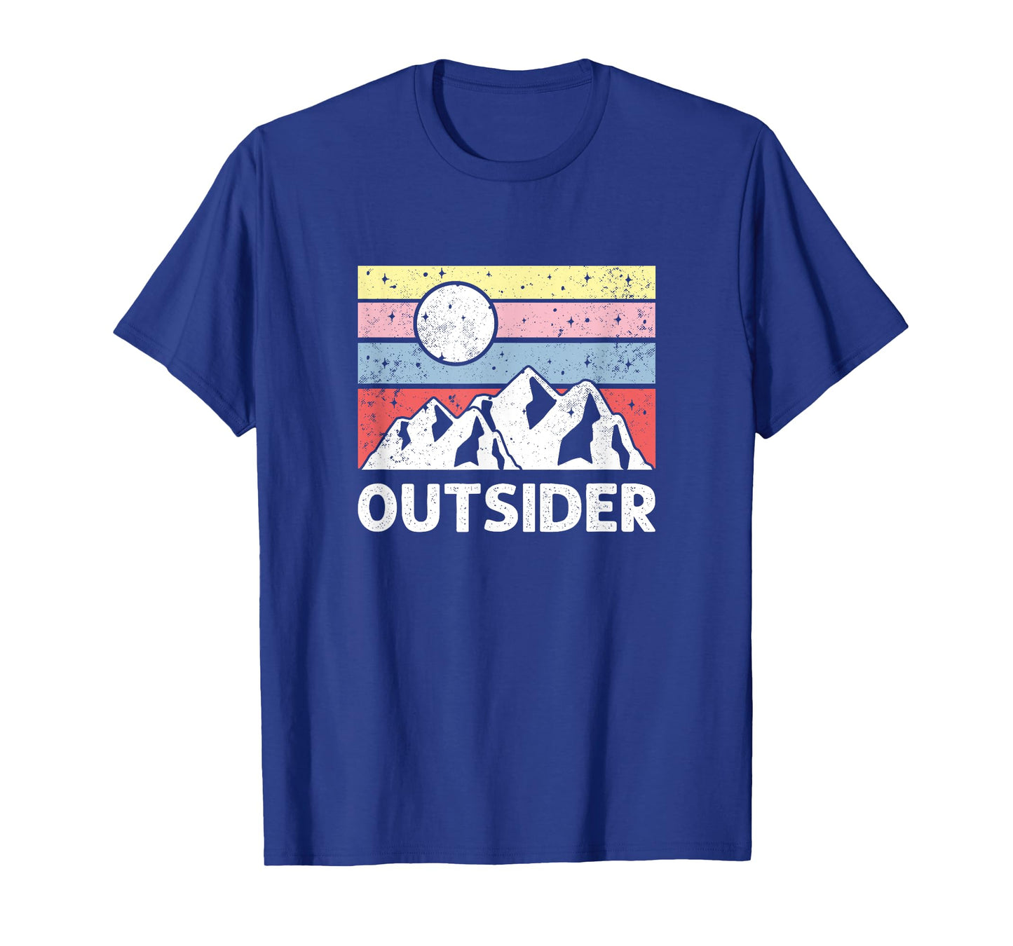 Outsider - Retro Mountain Hiking Outdoor Lover T-Shirt