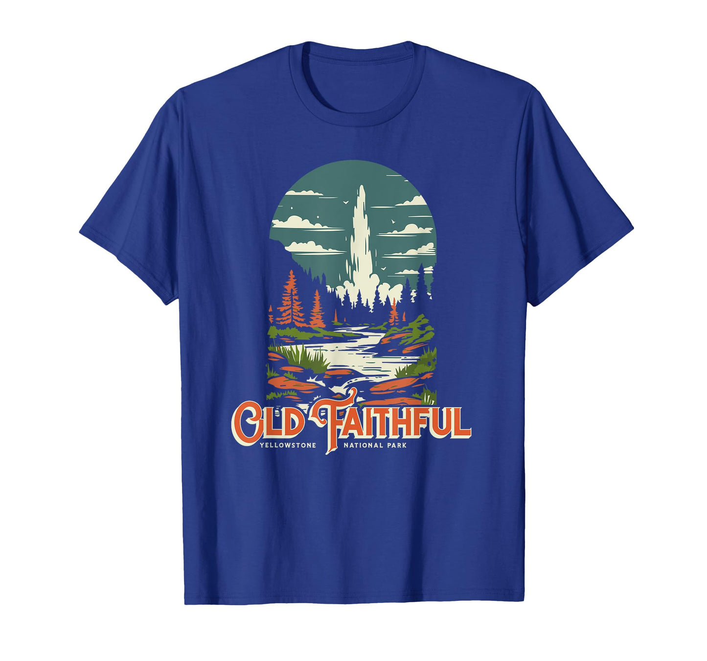 Old Faithful Geyser Yellowstone National Park T-Shirt