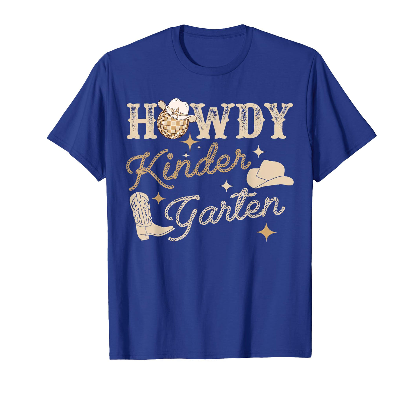 Howdy Kindergarten Teacher Rodeo Country Western Cowgirl T-Shirt, Small, Grey