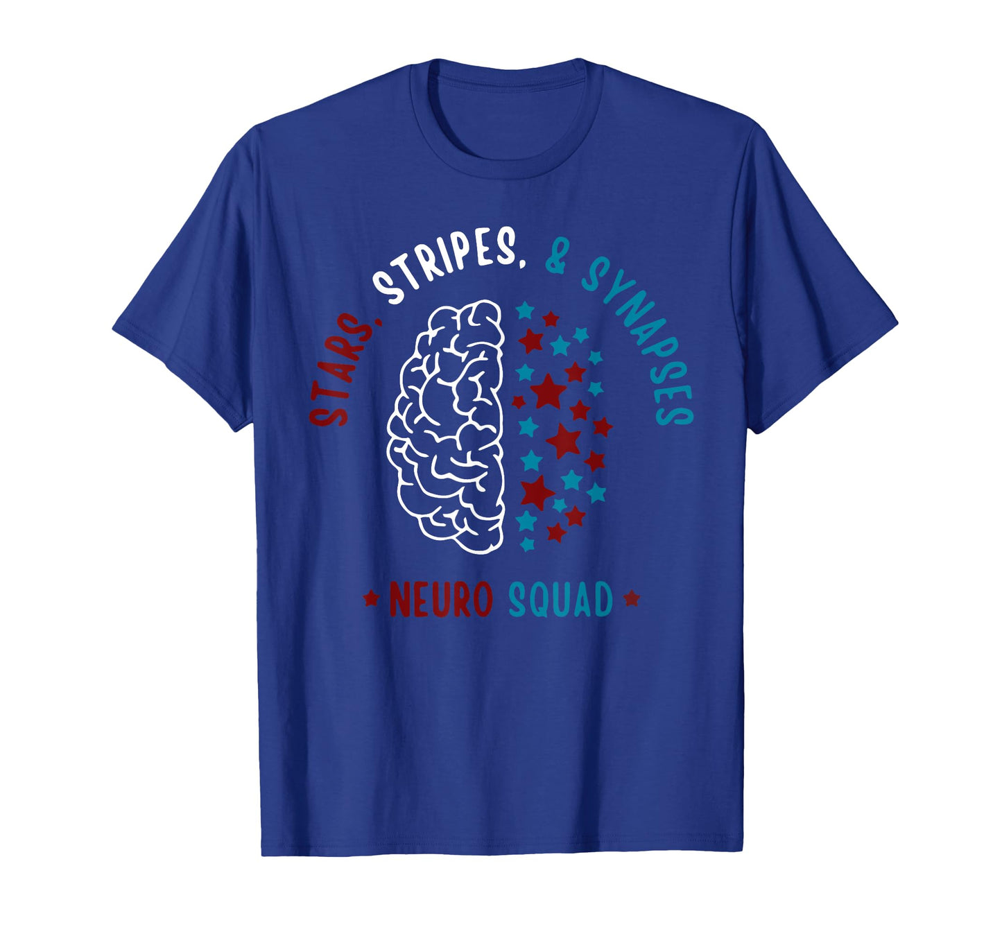 Neurology Nurse Eeg Tech 4th of July Neuro Fourth of July Ne T-Shirt for Women Men