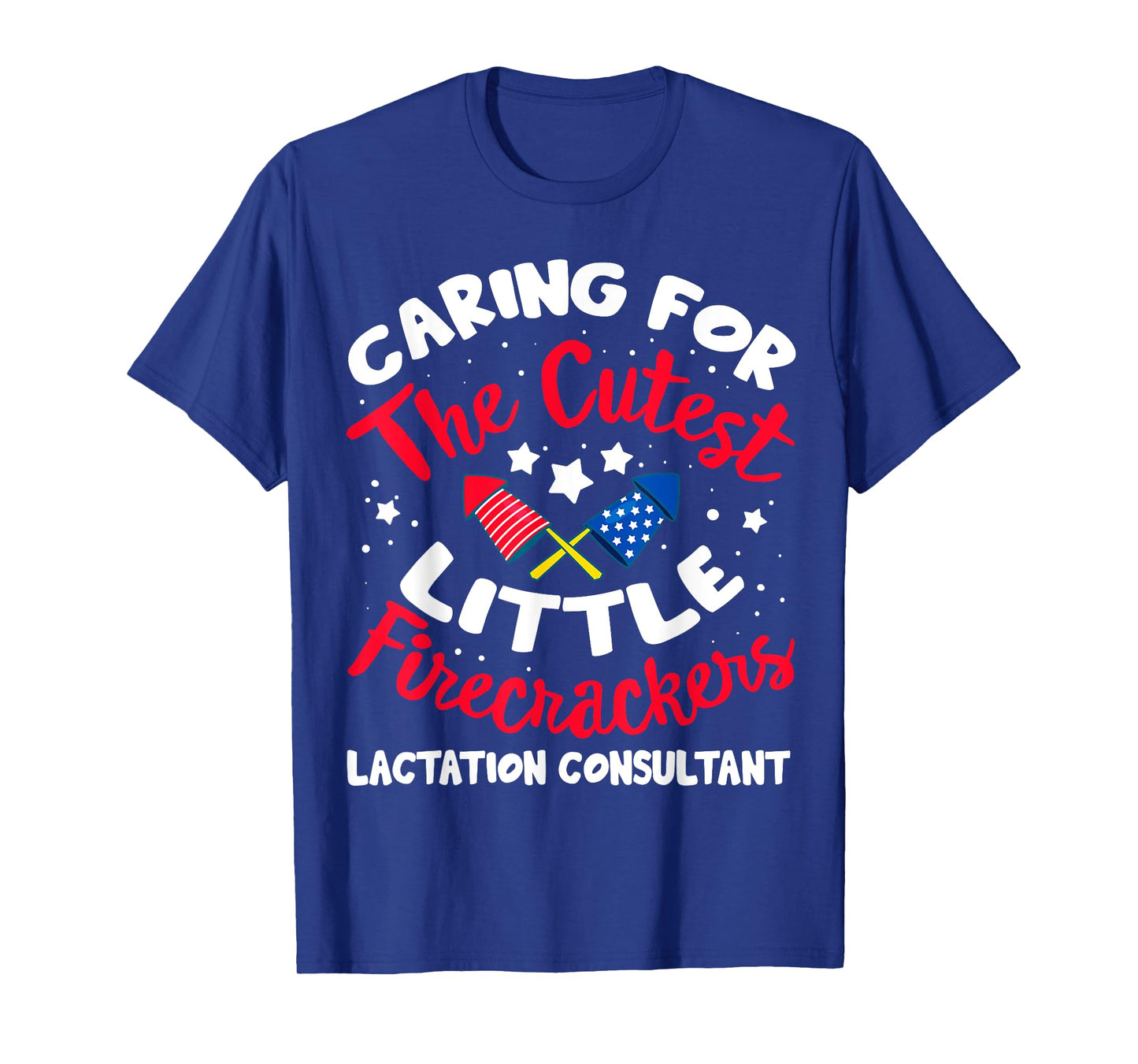4th Of July Labor And Delivery Lactation Consultant Nurse T-Shirt