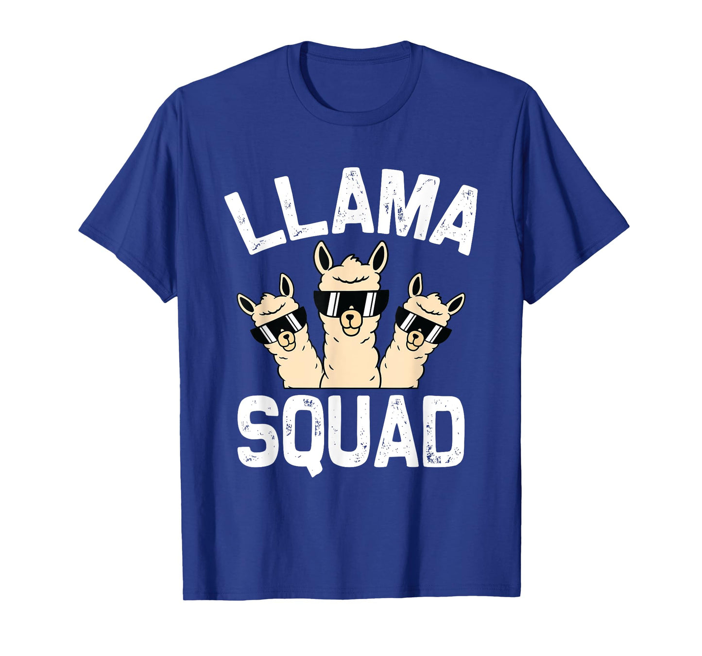 Funny Llama Design Men Women Cute Llama Alpaca Girls Boys T-Shirt