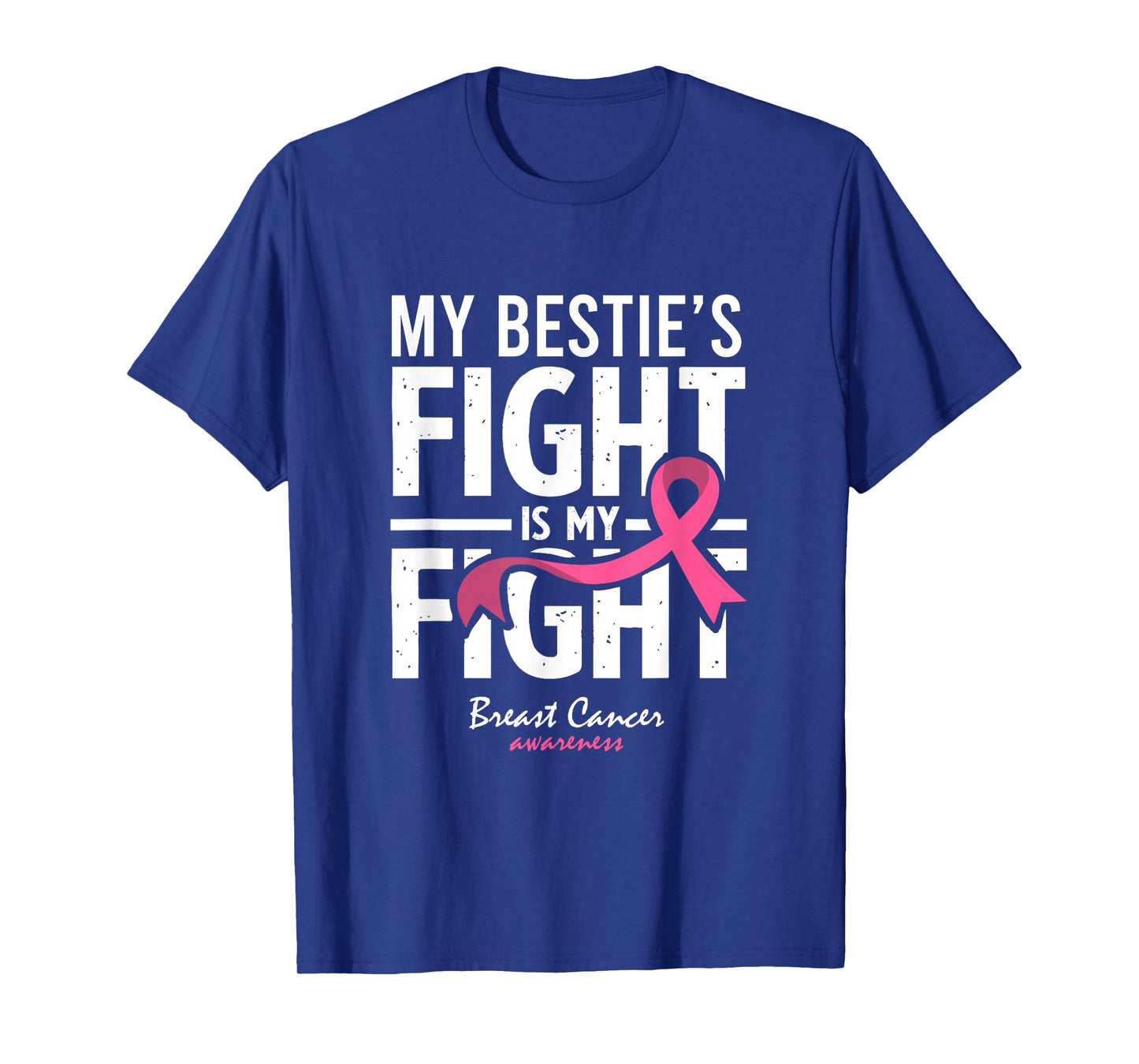 Pink Breast Cancer Bestie Survivor Support Friend T-Shirt