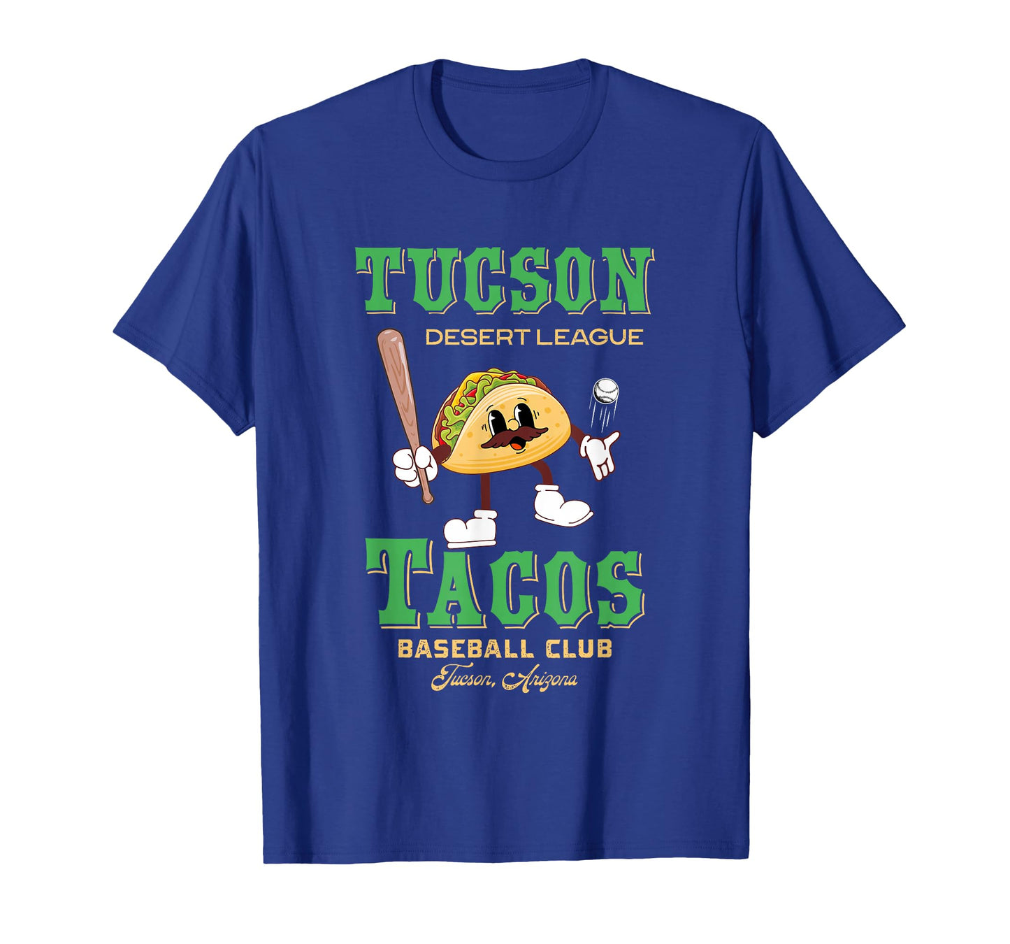 Tucson Tacos Retro Minor League Baseball Team T-Shirt