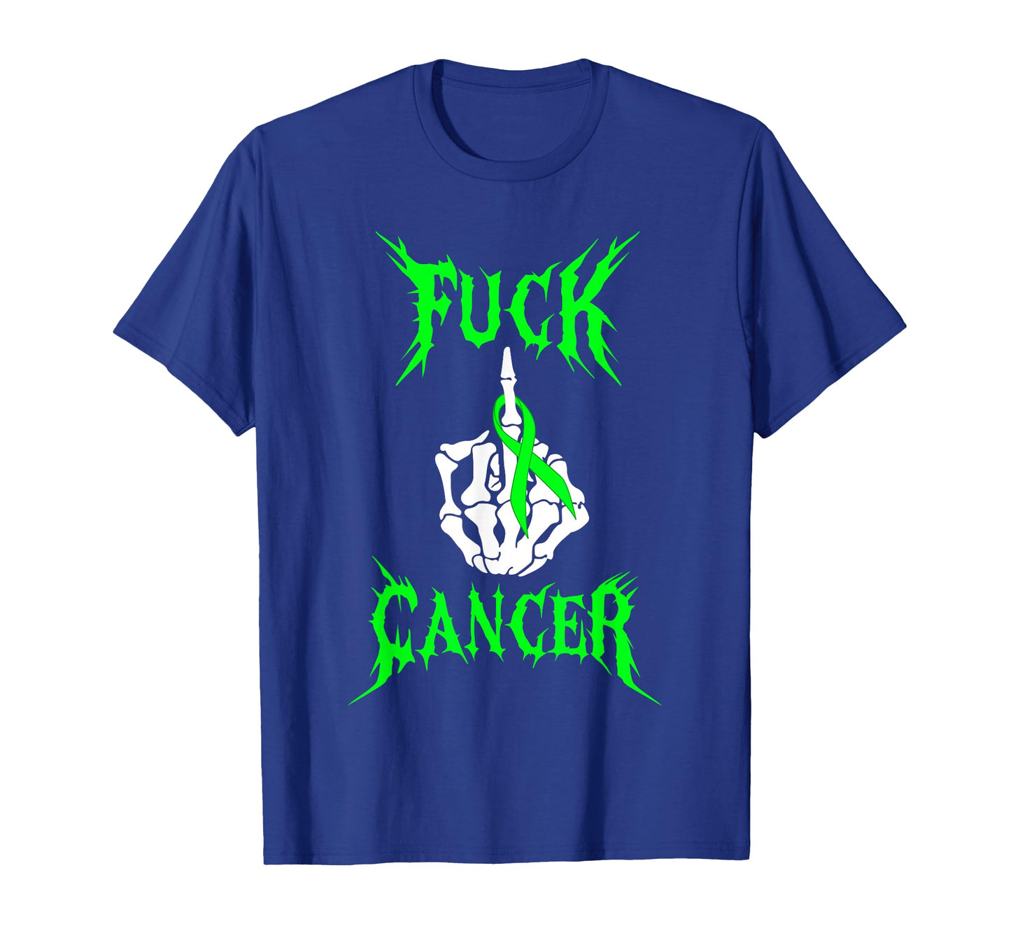 Fuck Cancer Rock Tattoos Warrior Non-Hodgkin Lymphoma Cancer T-Shirt