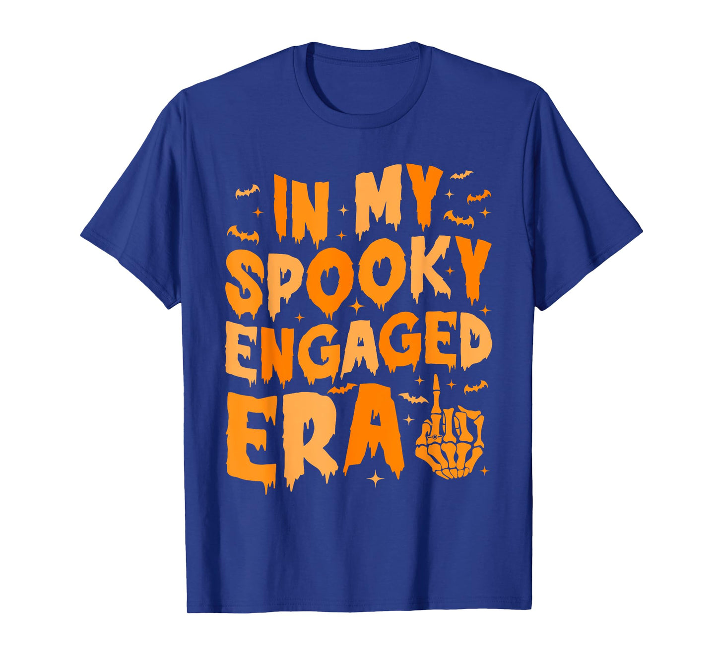 In My Spooky Engaged Era Gothic Engagement Party T-Shirt