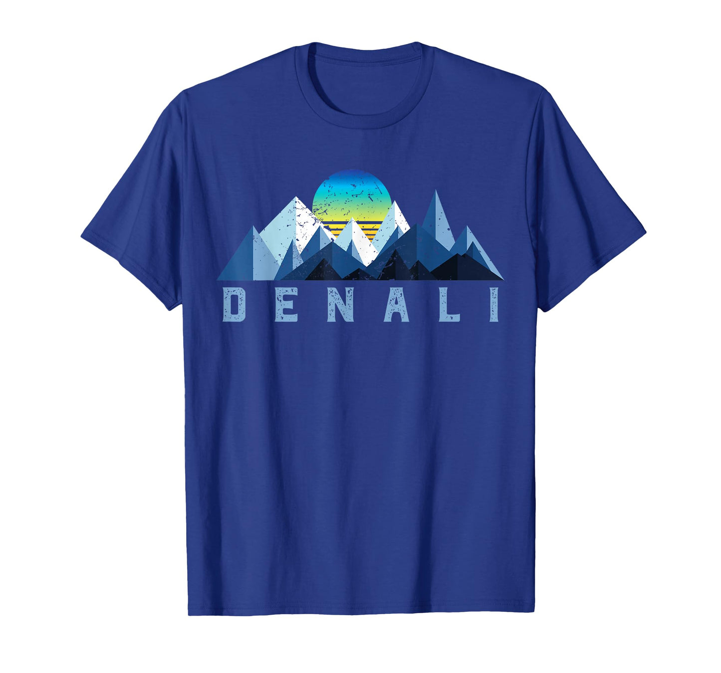 Vintage Denali Retro National Park Geometric T-Shirt