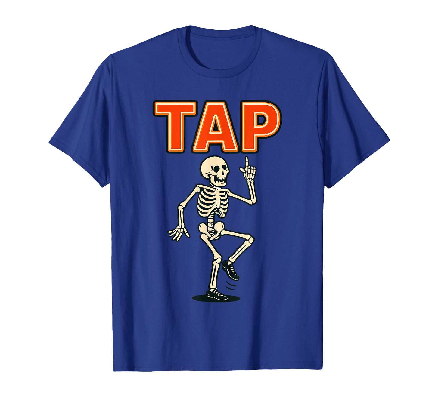 Dancing Skeleton Shirt Women Men, Tap Dance Halloween T-Shirt