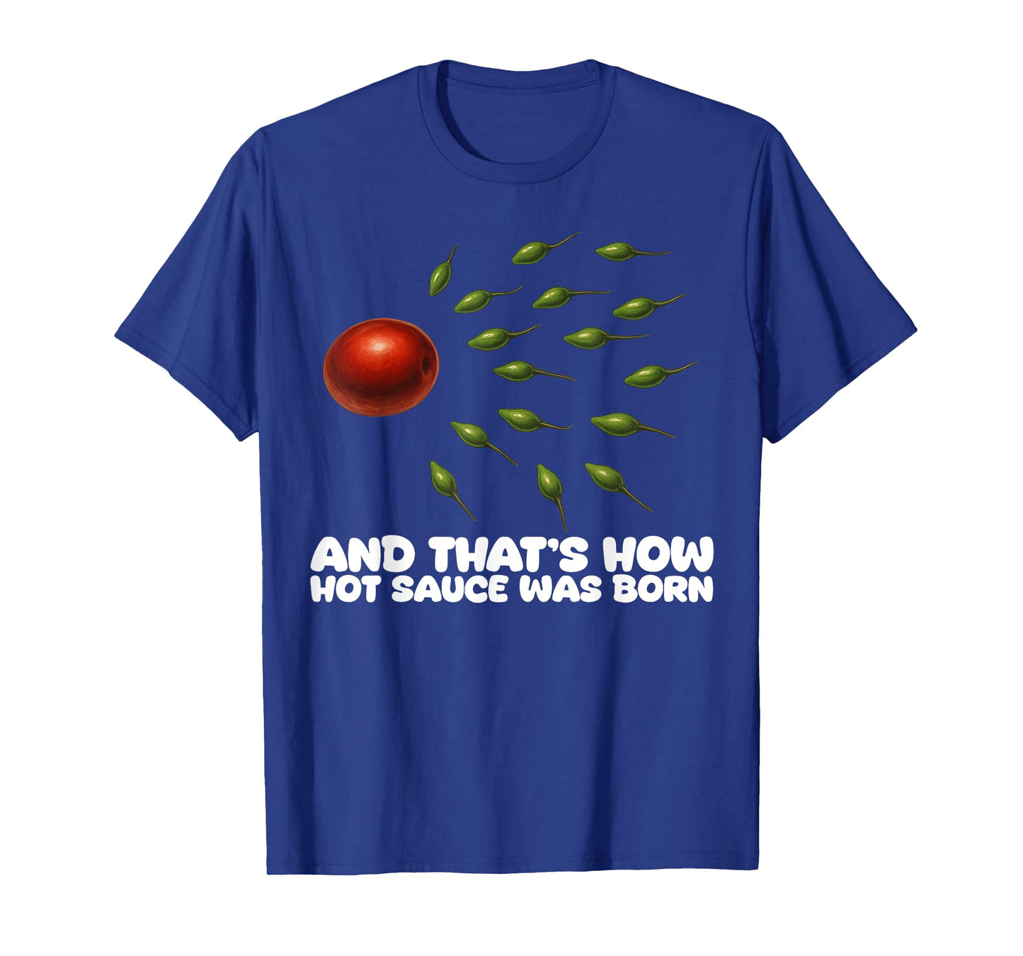 Guac How It was Born Avocado Salsa Spicy Humor T-Shirt