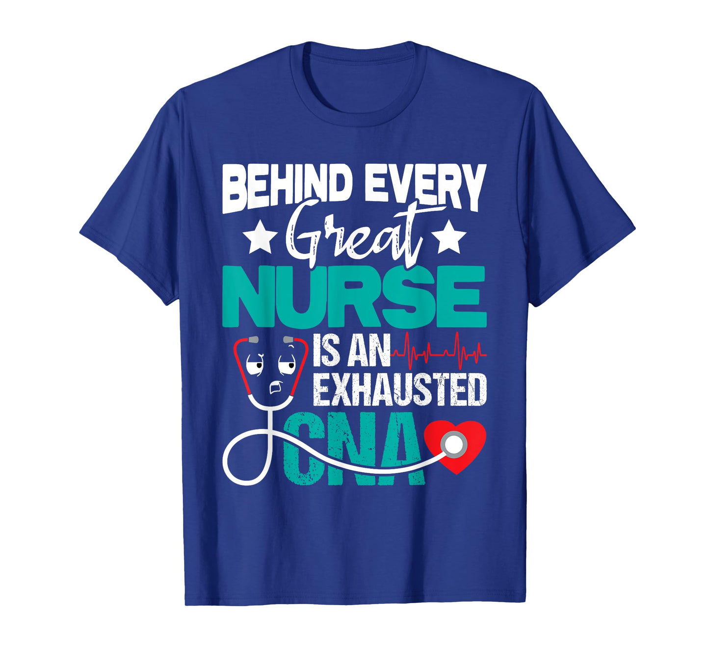 Exhausted CNA - Nurse Certified Nursing Assistant Healthcare T-Shirt