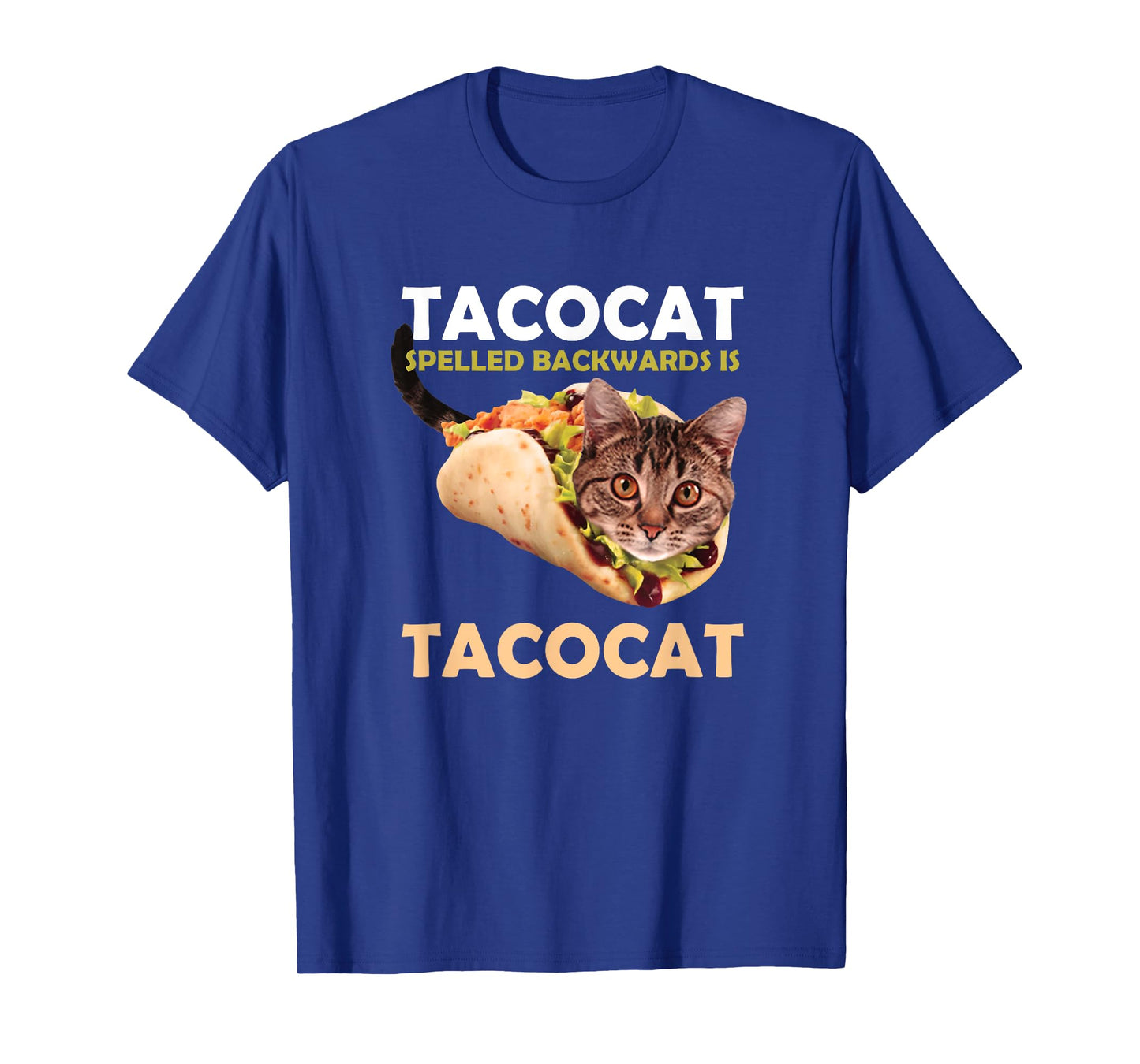 Funny Cute Tacocat Taco Cat Spelled Backward Is T-Shirt T-Shirt