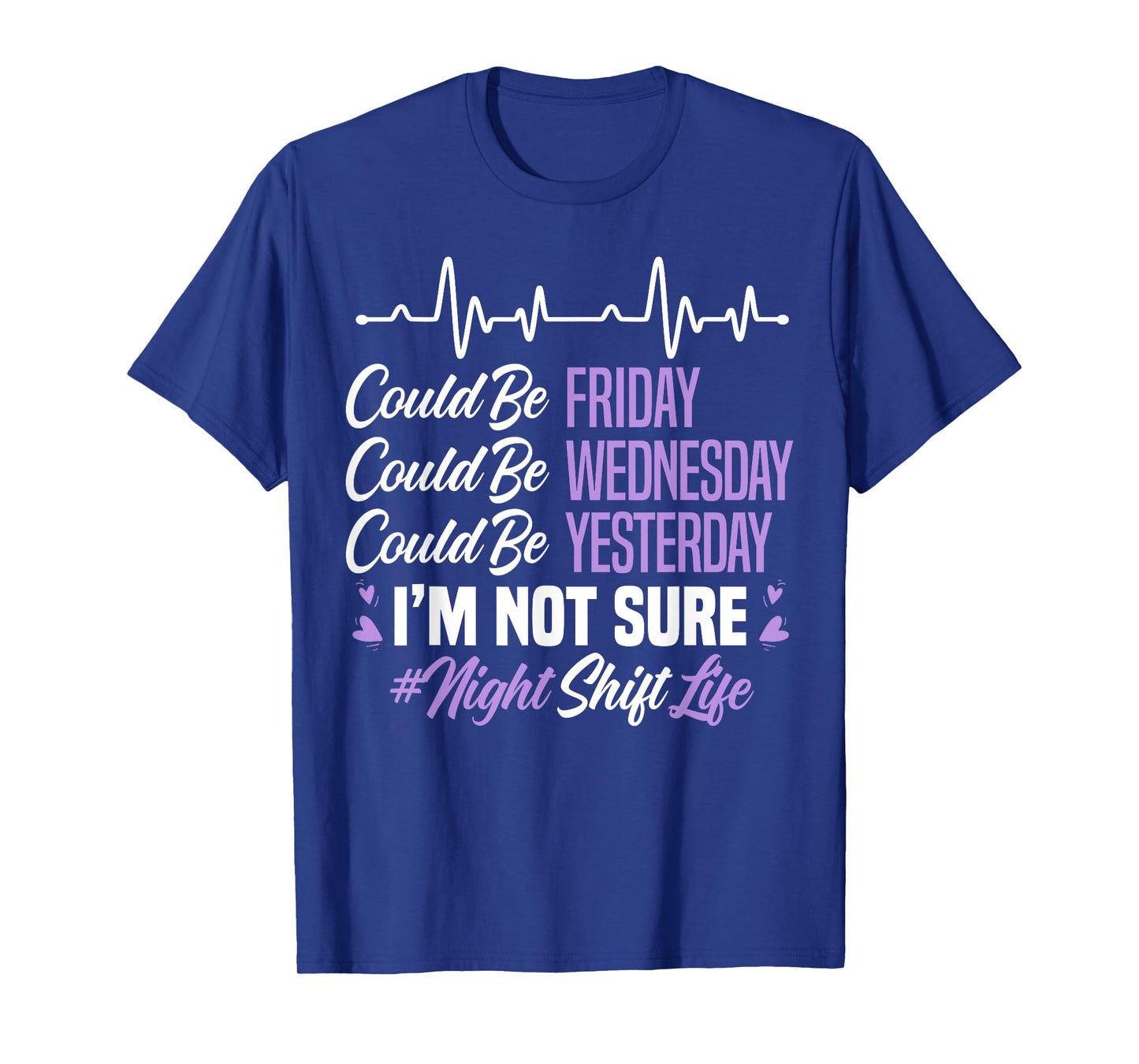 Night Shift Life Graveyard Shift Worker Employee T-Shirt