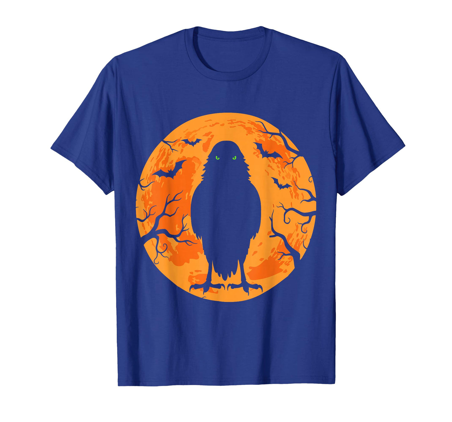 F-Caw-F Black Bird Moon Cawing Meme T-Shirt