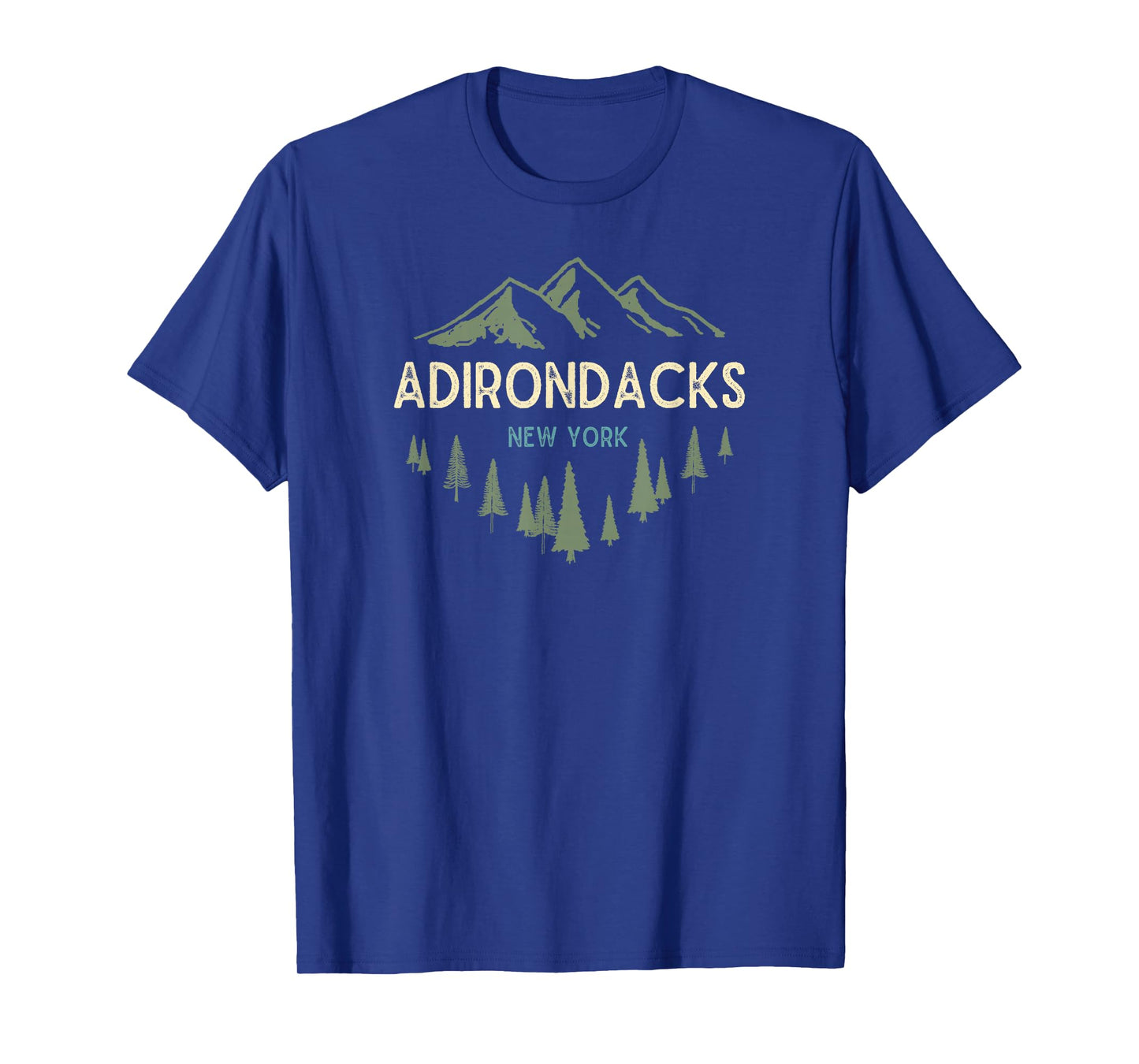 Adirondack Mountains Shirts & Gifts Adirondacks New York Vintage Retro T-Shirt