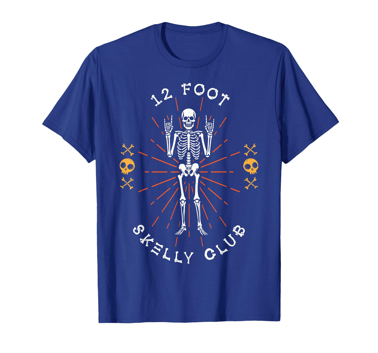12 Foot Skelly Club - Halloween T-Shirt