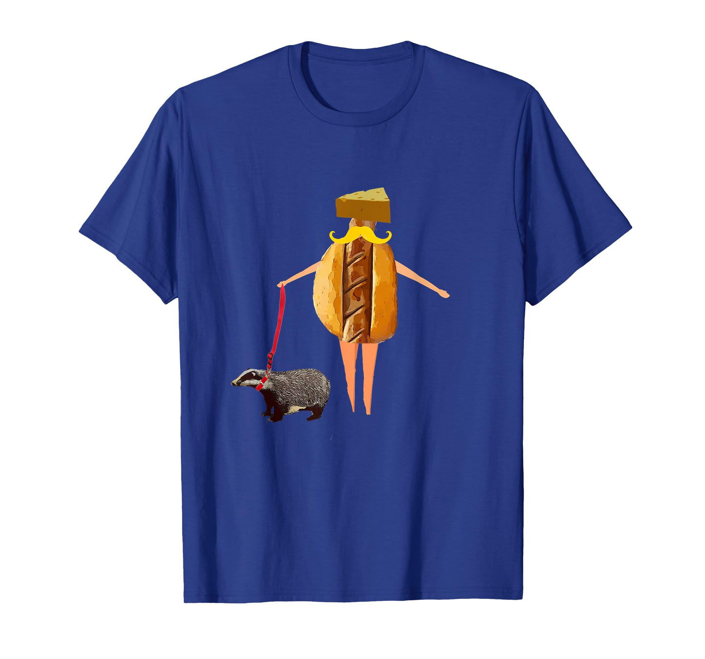 Wisconsin Fan, Brat, Cheese, Badger Pet Funny Shirt T-Shirt