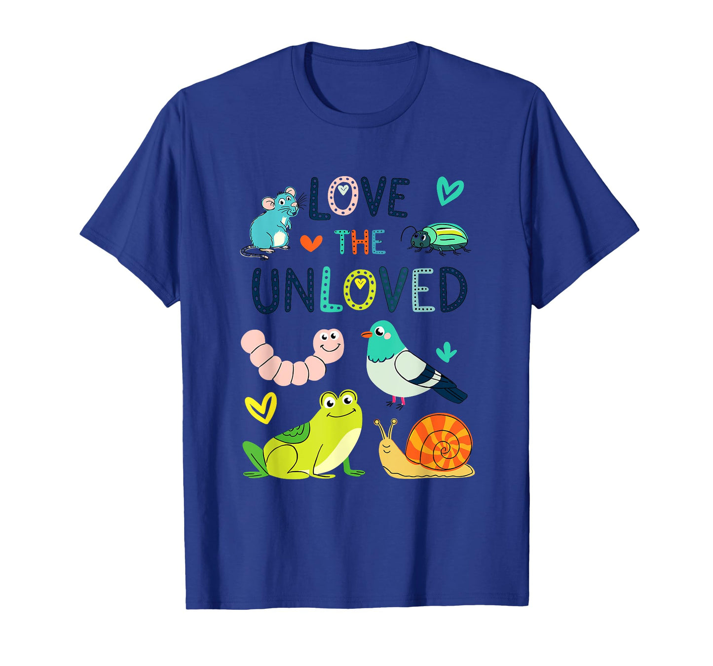 Love the Unloved Cute Animals Kindness Aesthetic T-Shirt