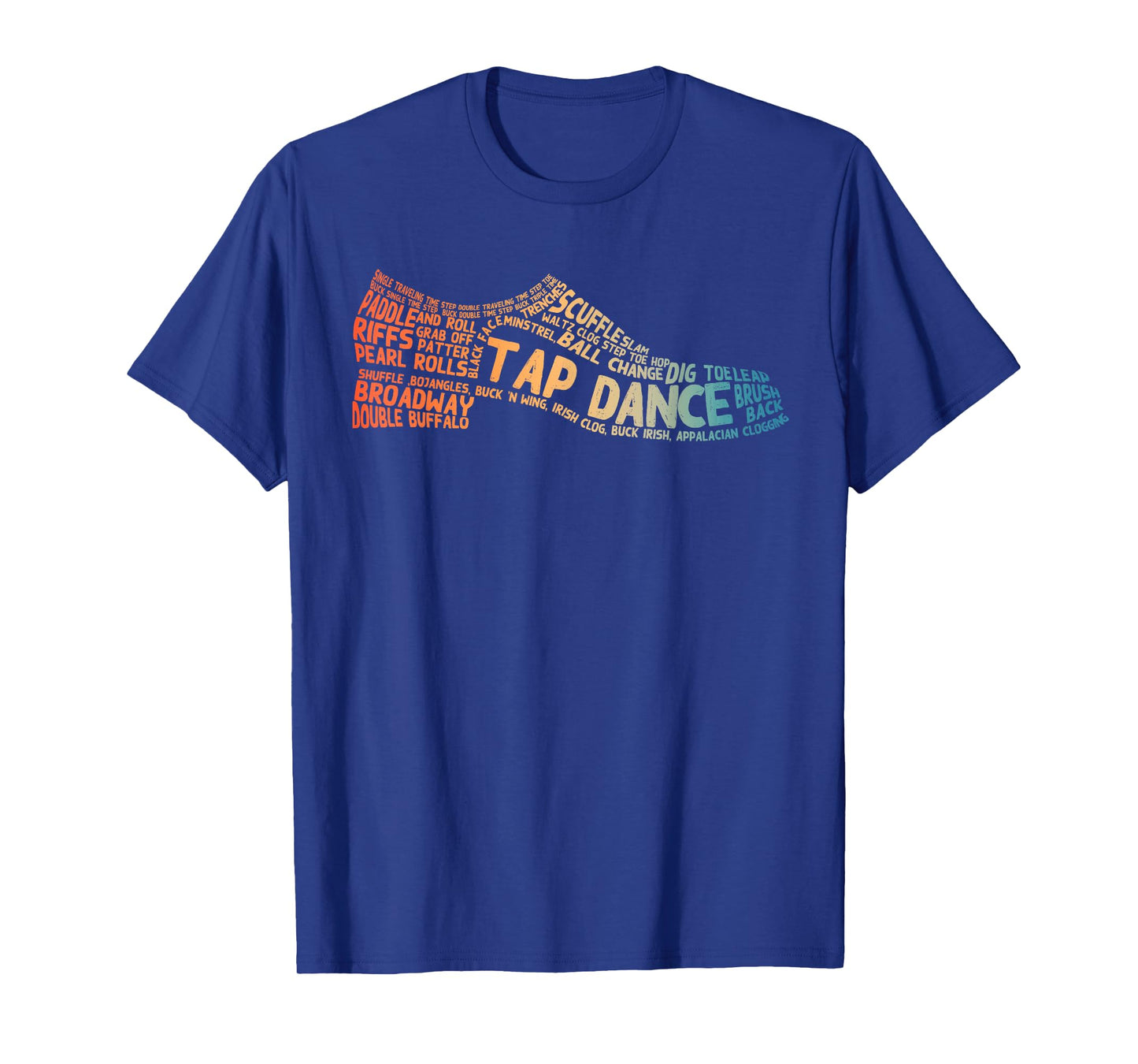 Tap Dancer Art For Men Women Dance Teacher Tap Dancing T-Shirt