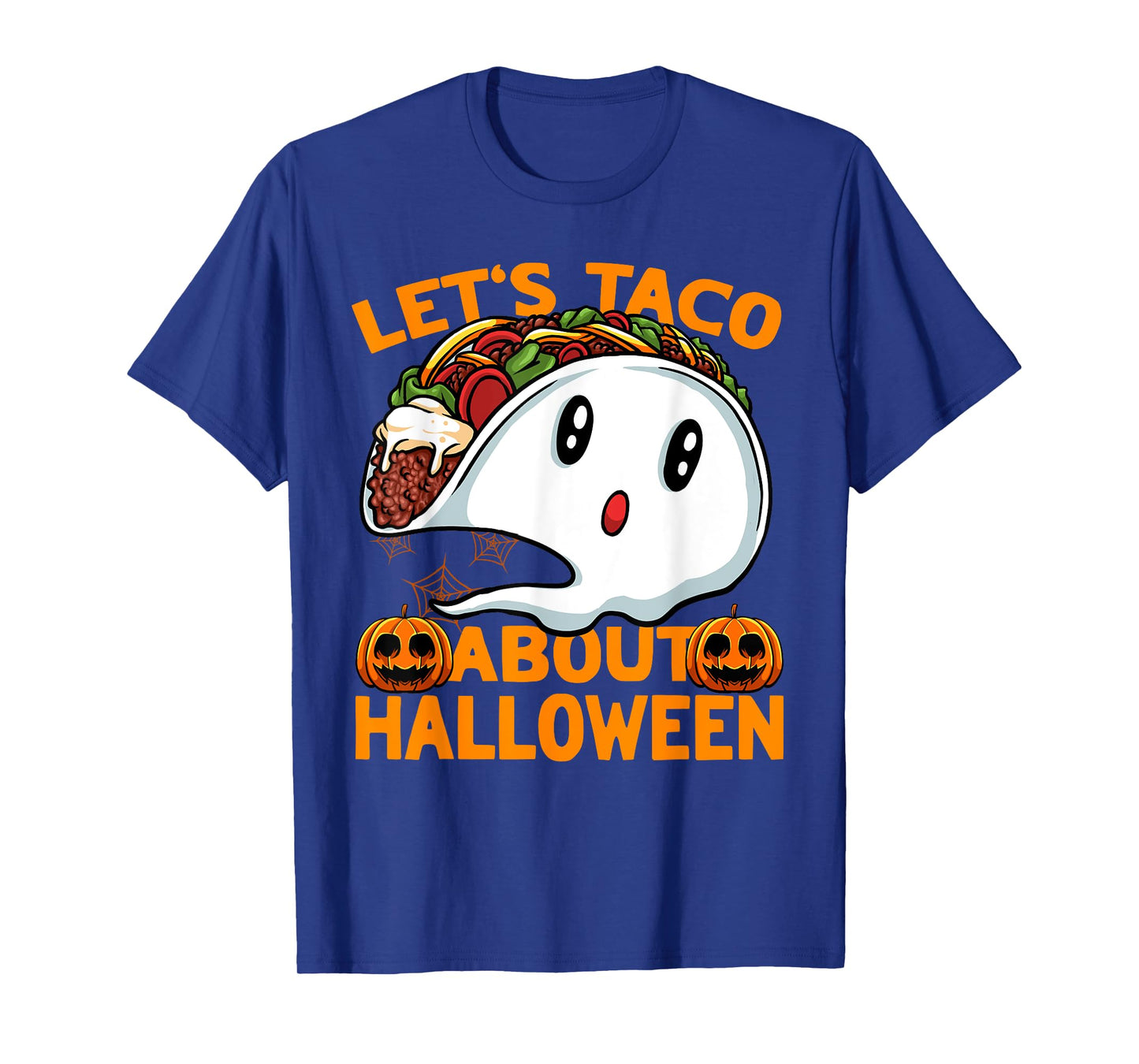 Let's Taco About Halloween Funny Ghost Taco Trick or Treat T-Shirt
