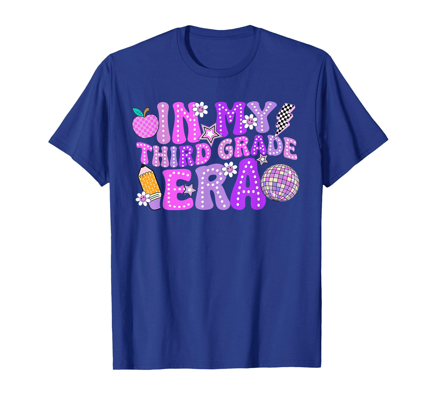 In My 3rd Third Grade Era Cute Teacher Kid Back To School T-Shirt