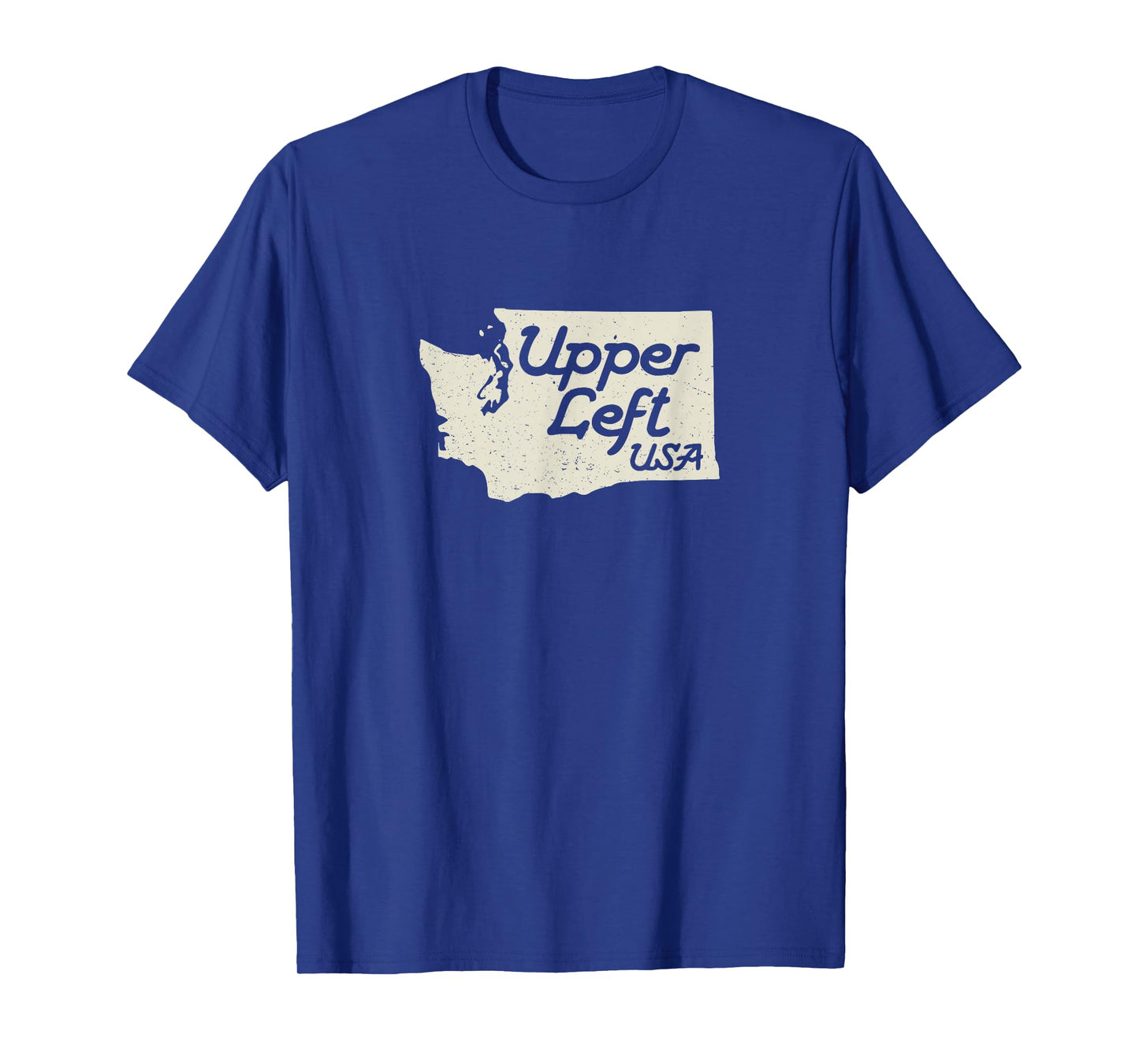 Upper Left USA T Shirt PNW Pacific Northwest tee T-Shirt