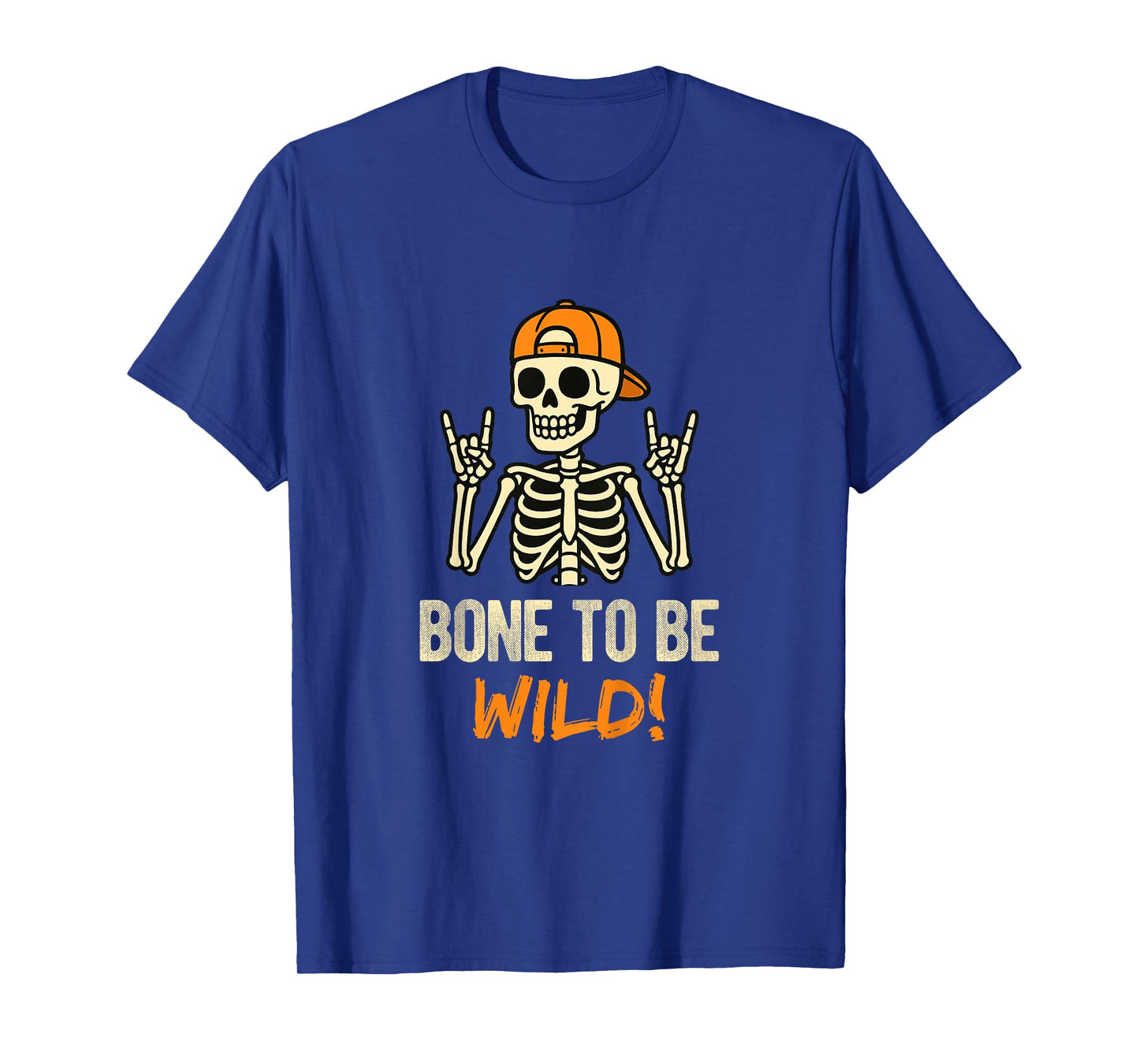 Rock Skeleton Bone to be Wild Kids Toddler Teens T-Shirt