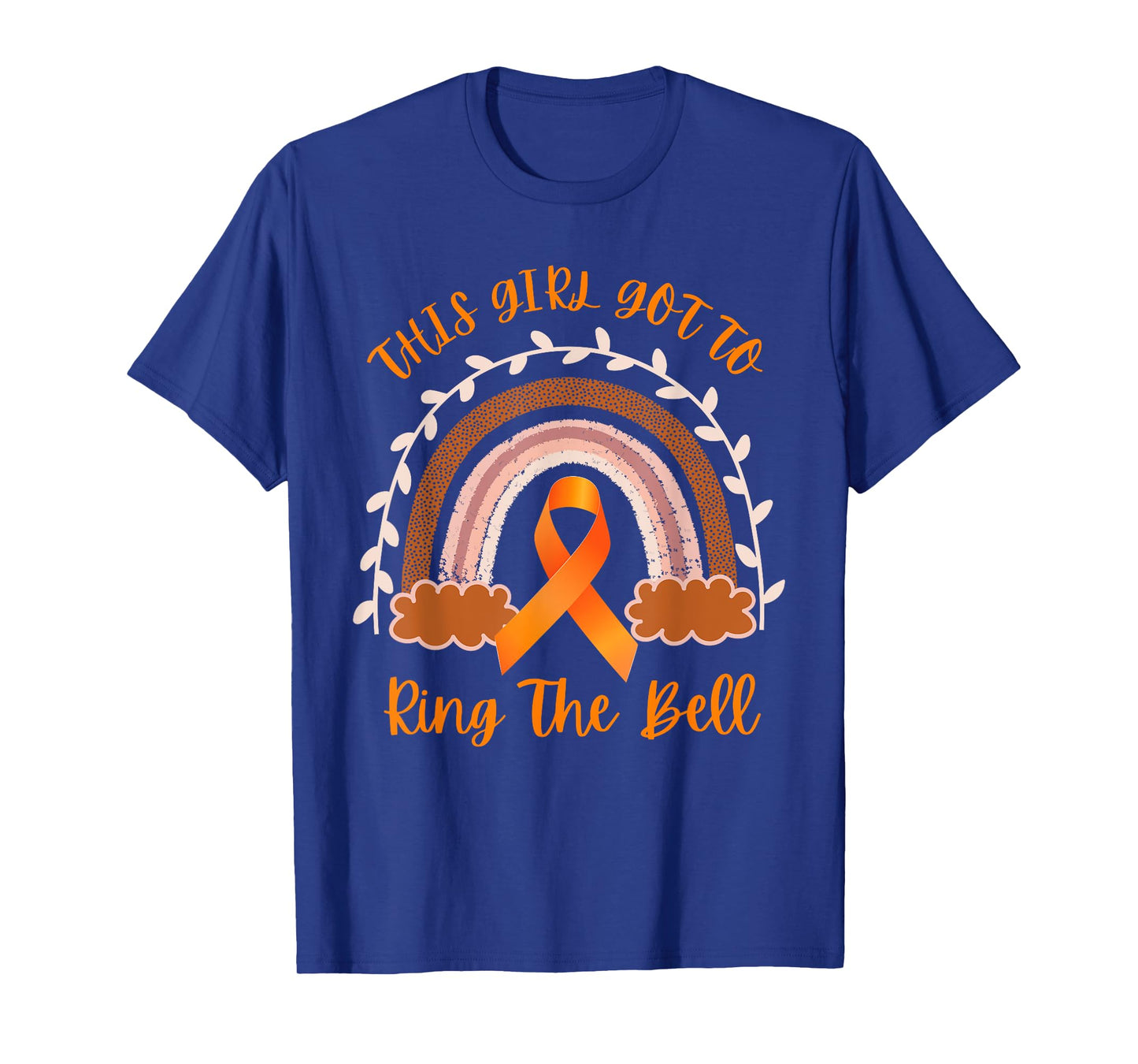 This Girl Got To Ring The Bell Leukemia Cancer Awareness T-Shirt