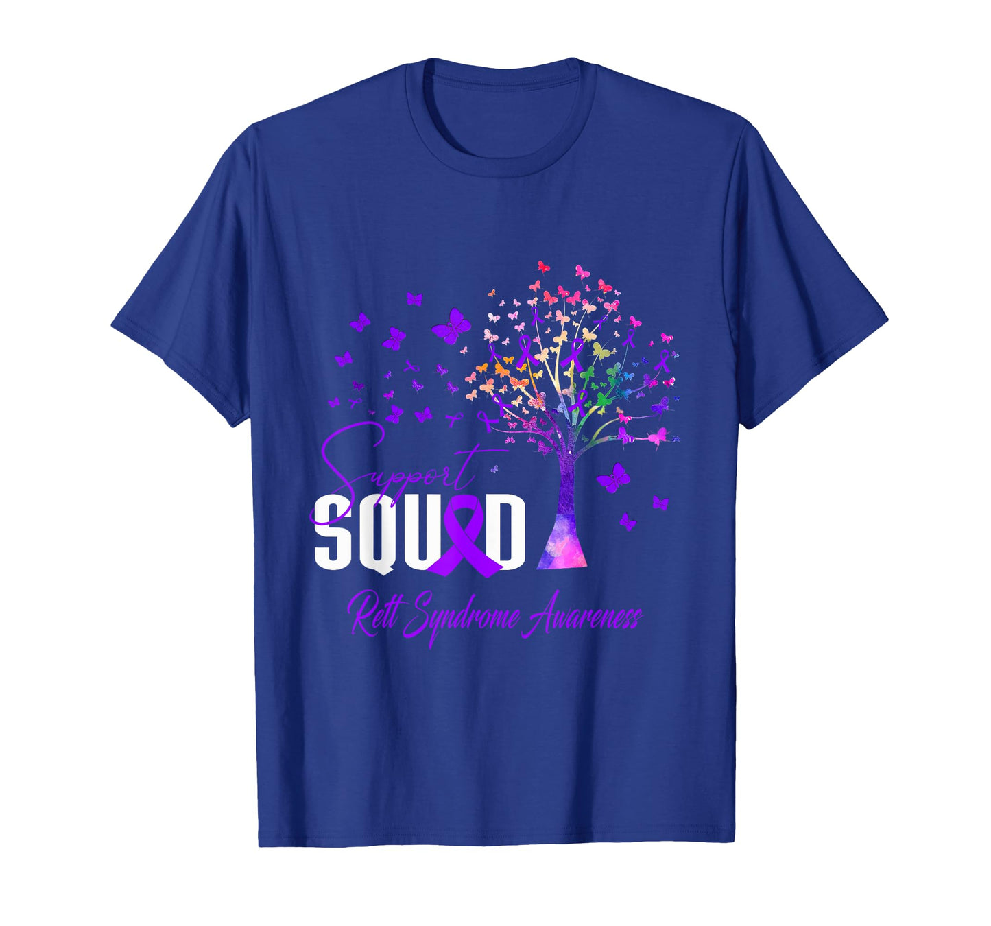 Support Squad For Rett Syndrome Awareness T-Shirt