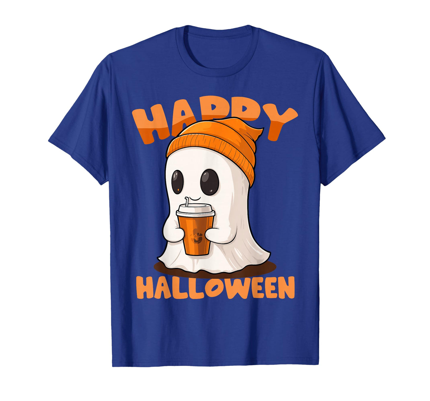 Funny Happy Halloween Boo Ghost Matching Family Couples 2025 T-Shirt